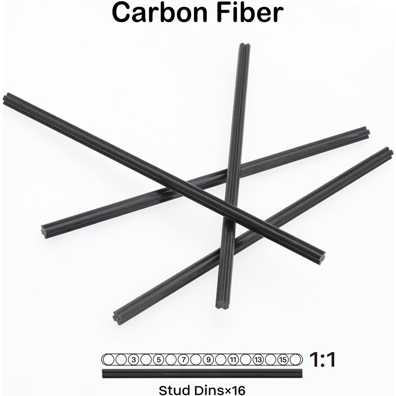 Eje de fibra de carbono SEEMEY 16L compatible Technic