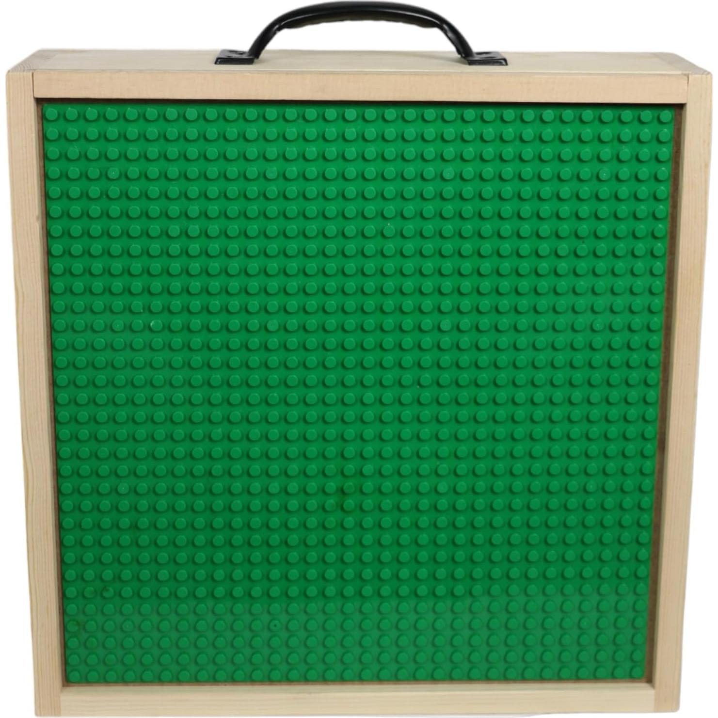 Caja de Almacenamiento de Madera Toblock 29x29x8cm Verde