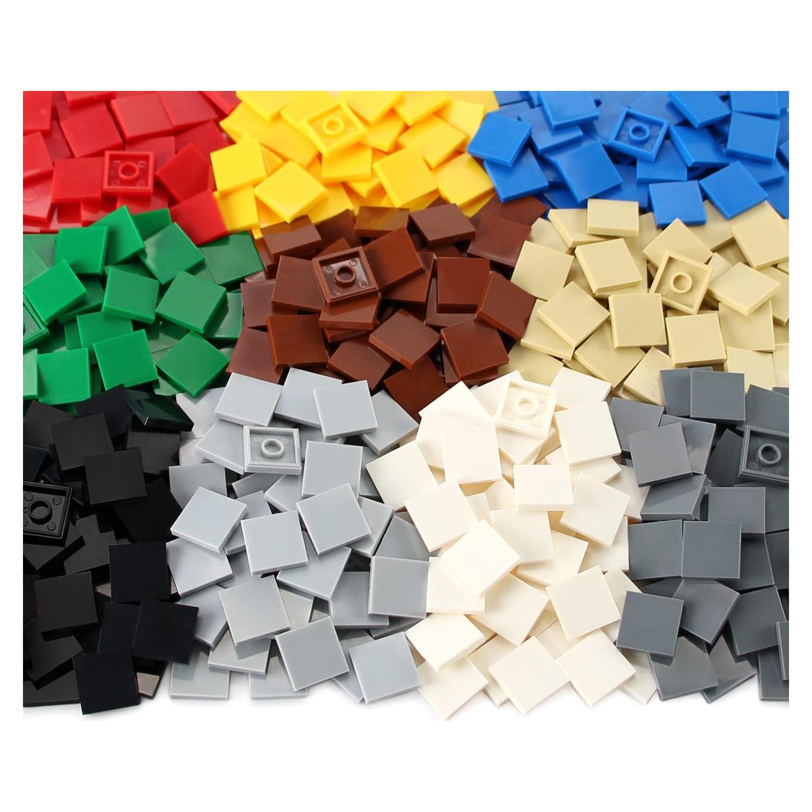 Azulejos Planos Feleph 500 Piezas Multicolores 2x2 cm