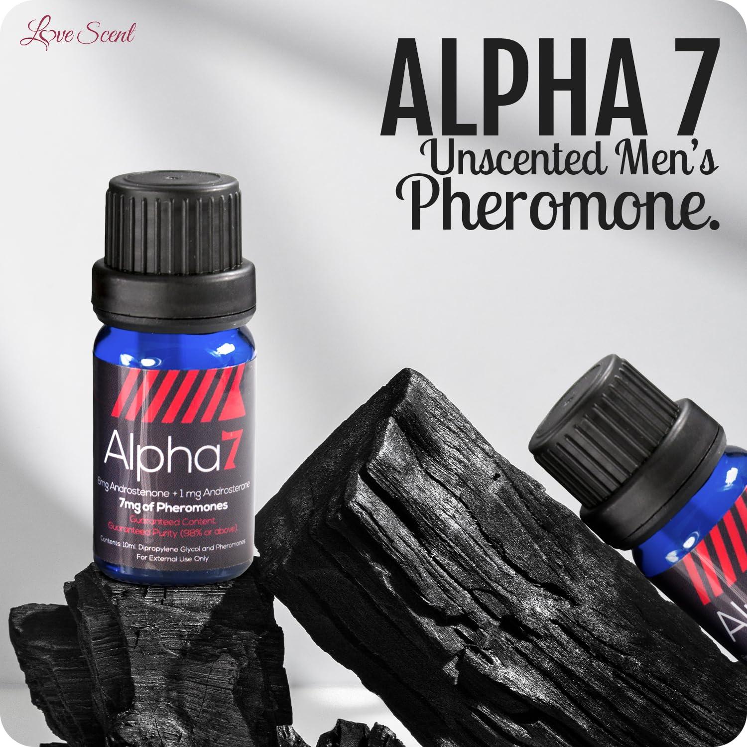 Colonia de Feromonas Alpha 7 Love Scent 10 ml Sin Fragancia