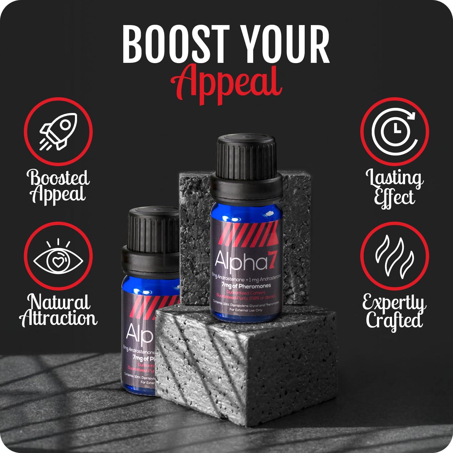 Colonia de Feromonas Alpha 7 Love Scent 10 ml Sin Fragancia