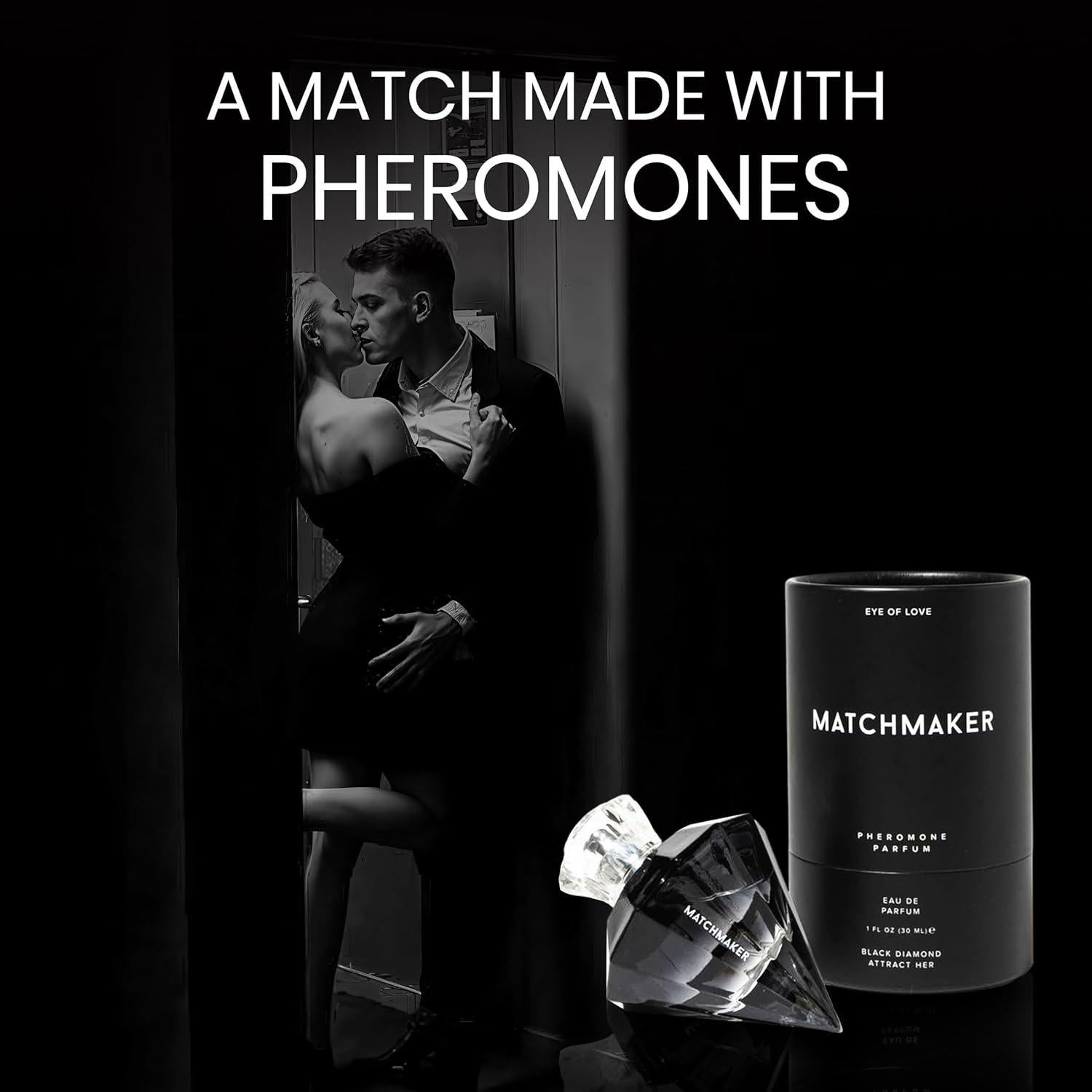 Colonia de Feromonas Ojo de Amor 30ml para Hombres - Aroma Cedro y Almizcle