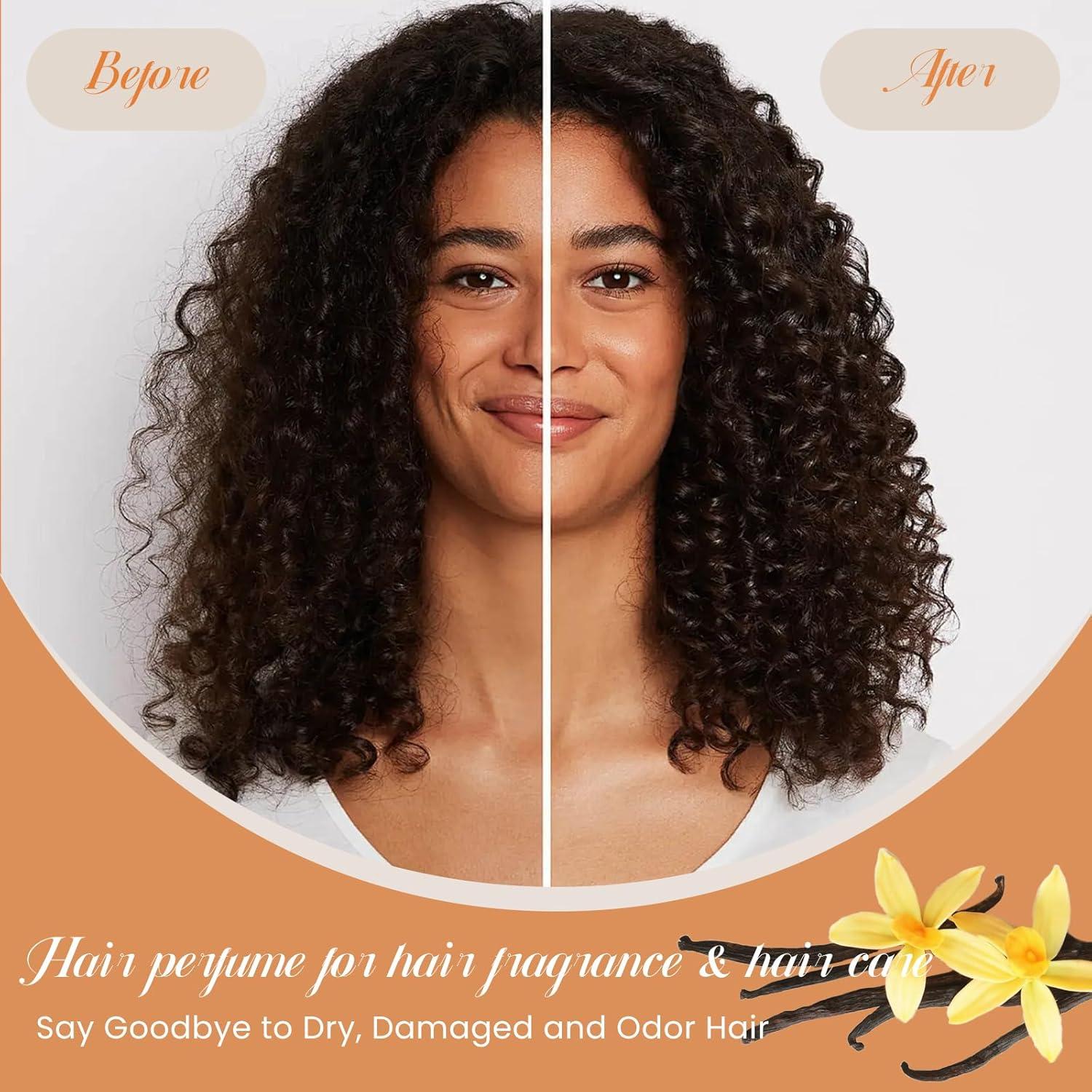 Perfume para Cabello Mgviiiva 50ml - Fragancia Vainilla y Jazmín