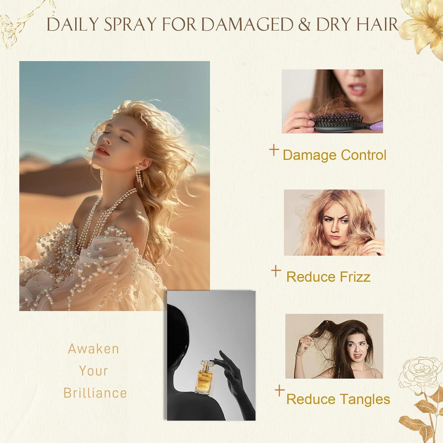 Bruma Hidratante para Cabello y Cuerpo 1.7 fl oz - Notas de Rosa y Canela