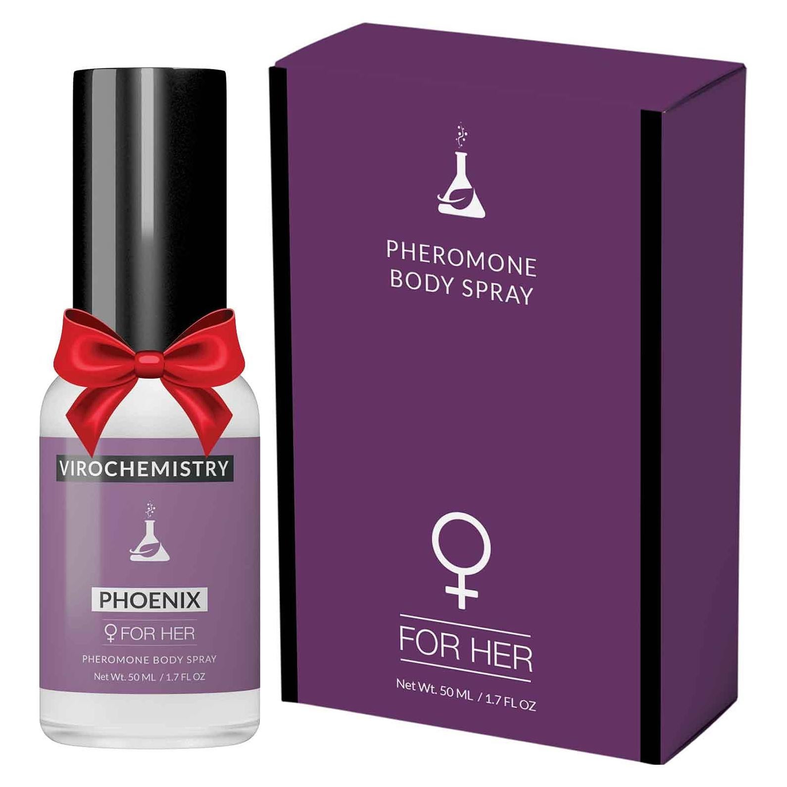 Spray Corporal de Feromonas para Mujeres Fénix 50ml - Aroma Irresistible