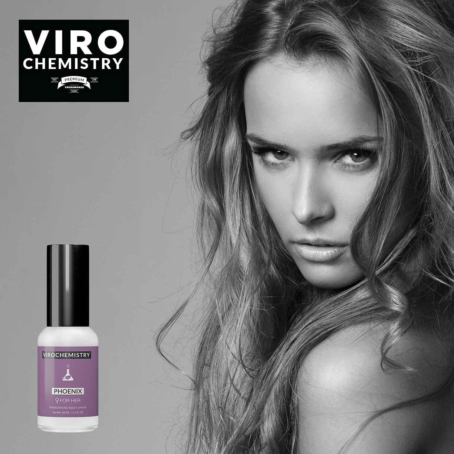 Spray Corporal de Feromonas para Mujeres Fénix 50ml - Aroma Irresistible