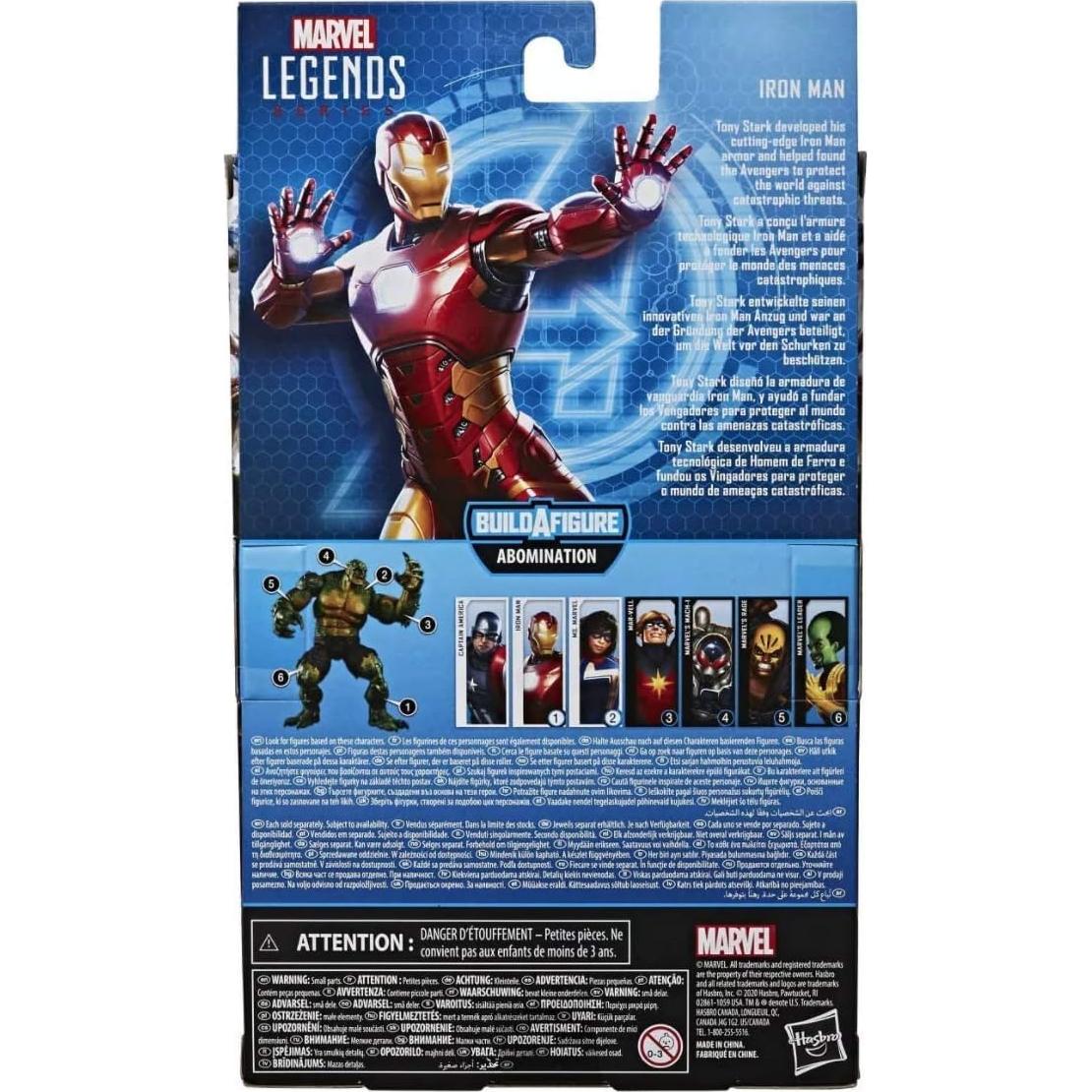 Figura de acción Iron Man Hasbro 15 cm Marvel Legends