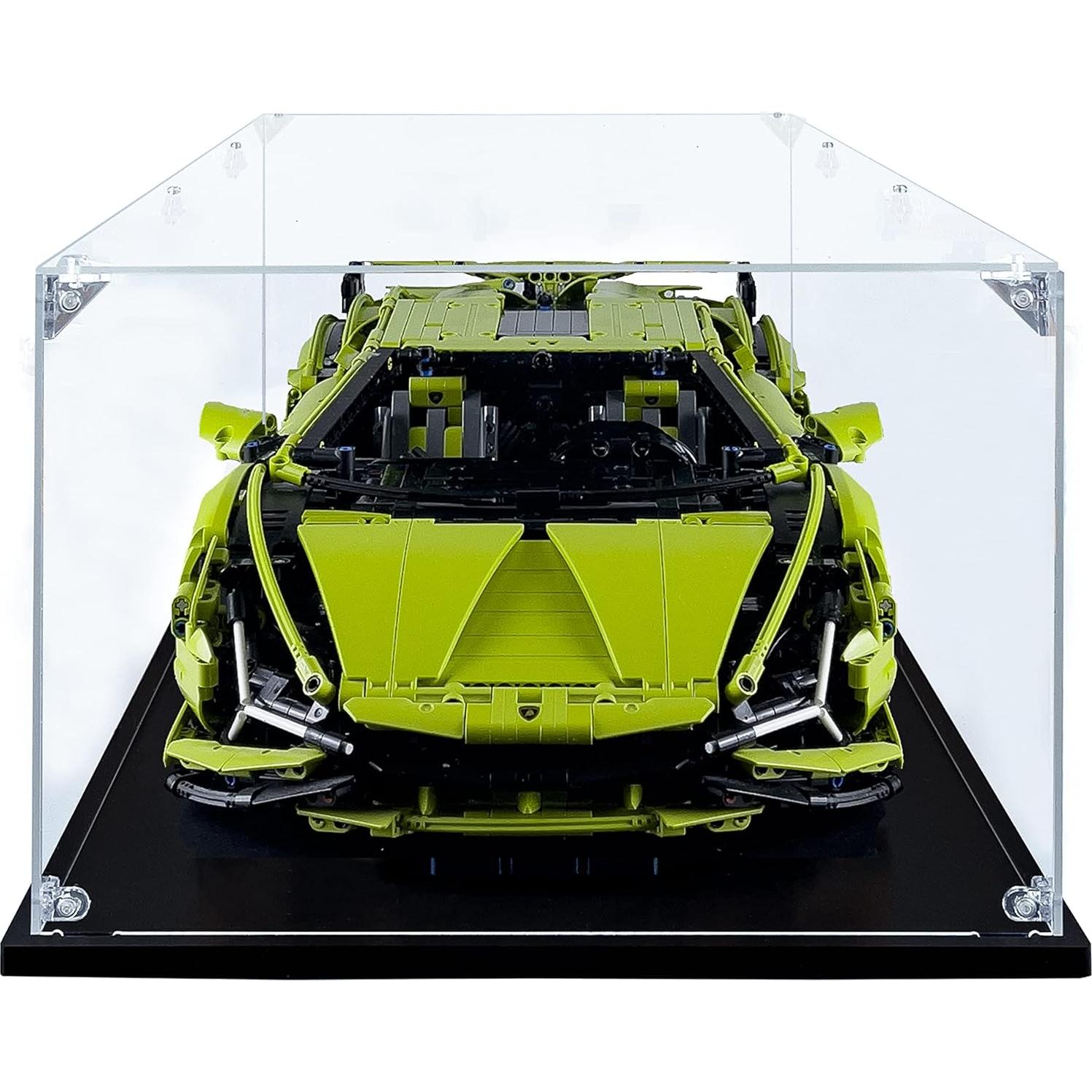 Caja de Exhibición Acrílica para Lego Lamborghini Sián 42115