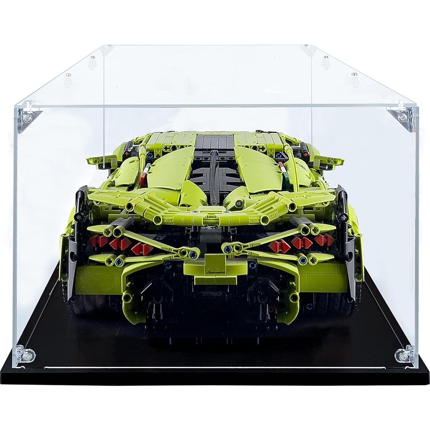 Caja de Exhibición Acrílica para Lego Lamborghini Sián 42115