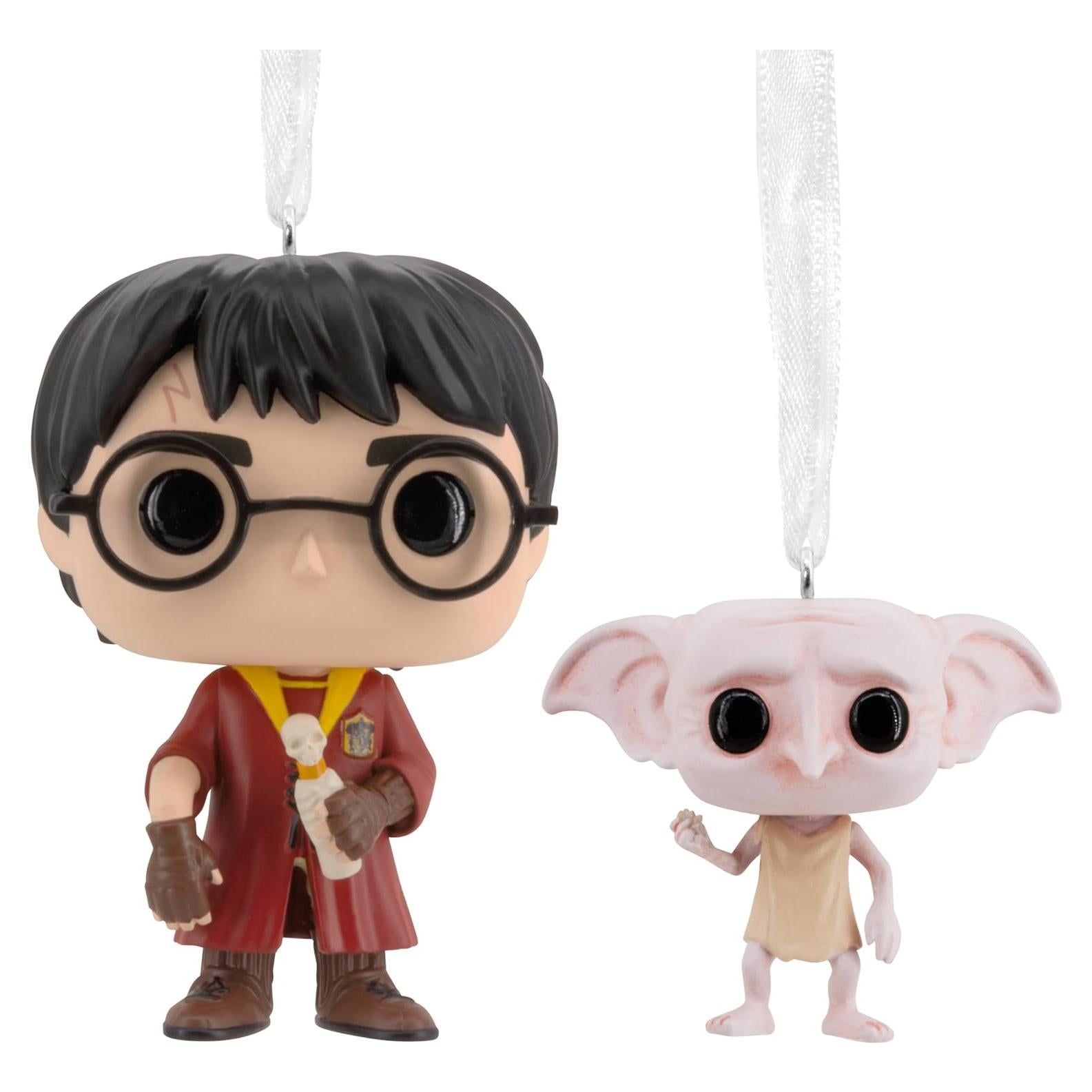 Set de 2 Adornos Navideños Hallmark Harry Potter y Dobby