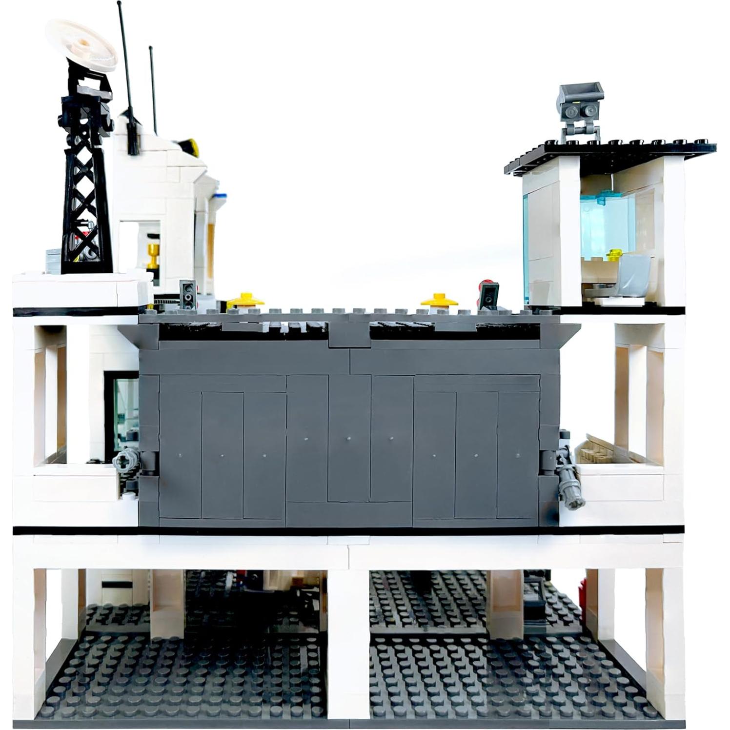 Juego de Bloques de Construcción Estación de Policía General Jim 38.3x25.5cm