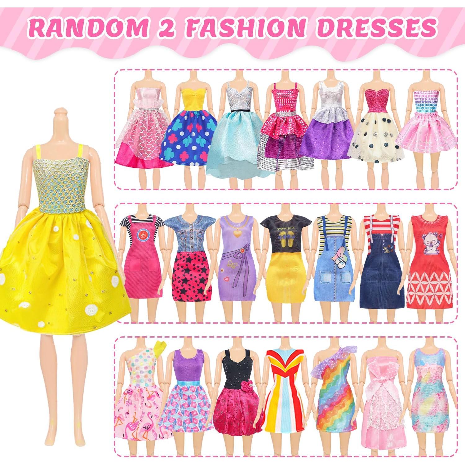 100 Piezas Ropa y Accesorios para Muñecas 29 cm - Unicorn Element