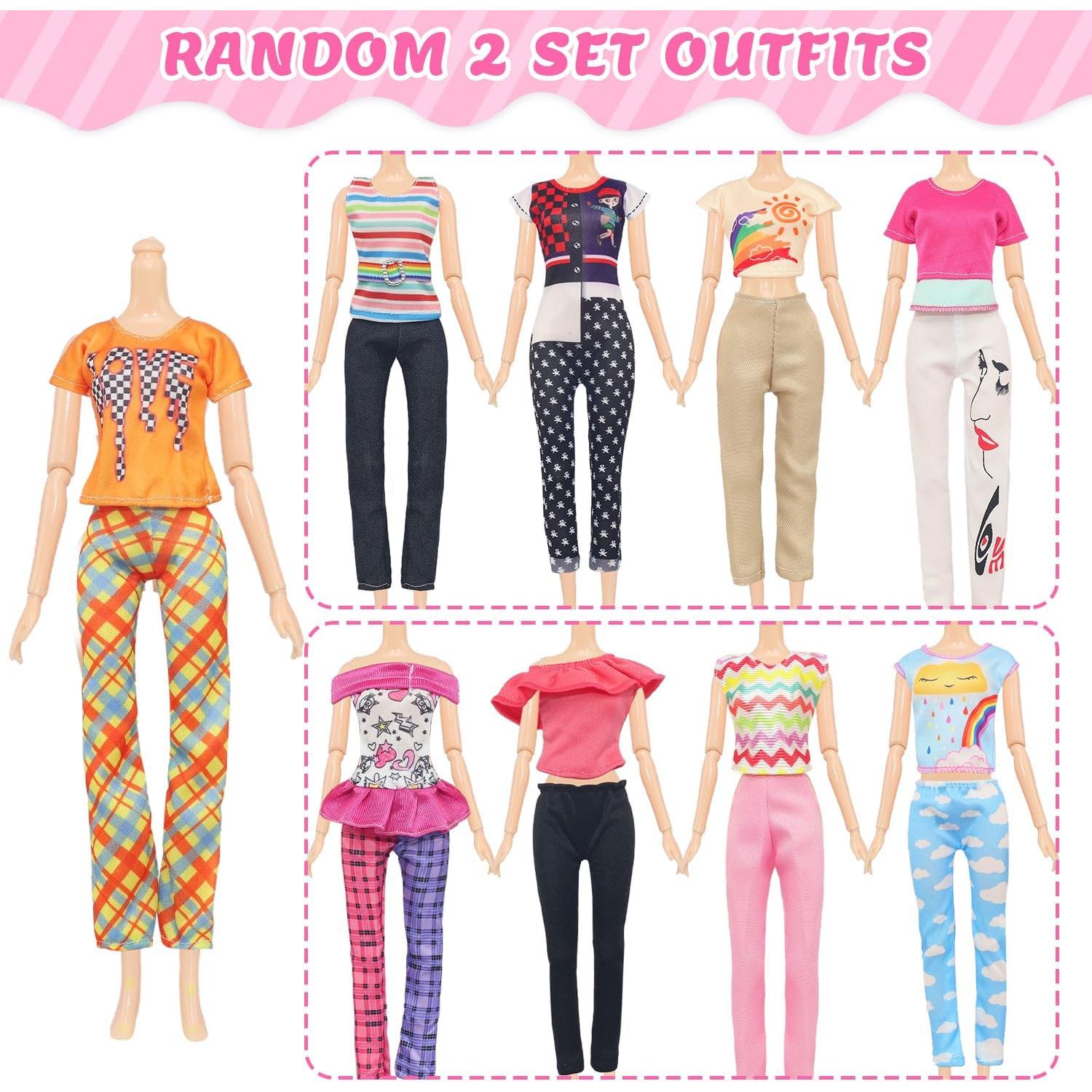 100 Piezas Ropa y Accesorios para Muñecas 29 cm - Unicorn Element