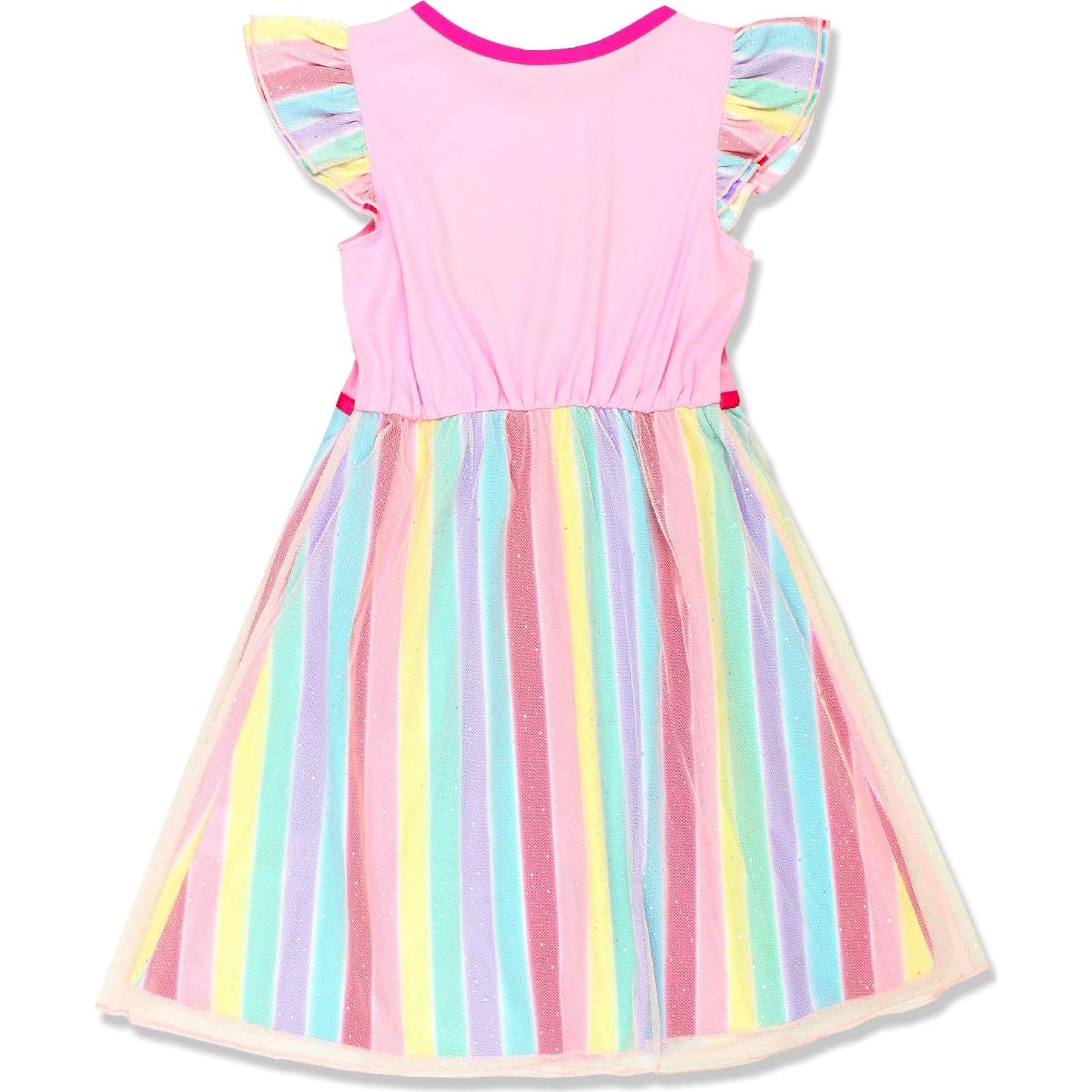 Vestido de Fantasía Rosa Barbie para Niñas - Pijama 4 años