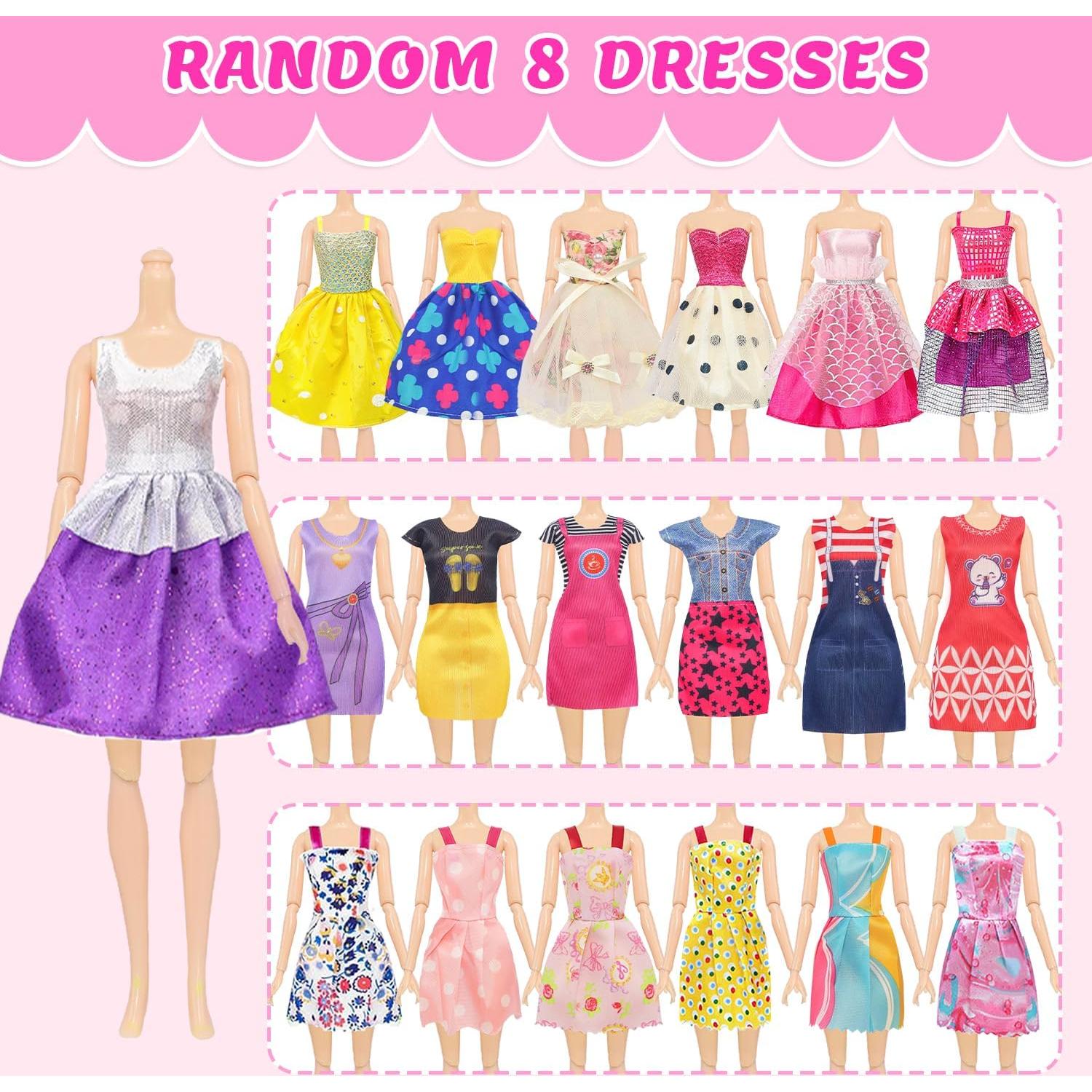 75 Piezas Ropa de Muñeca ZITA ELEMENT con Accesorios