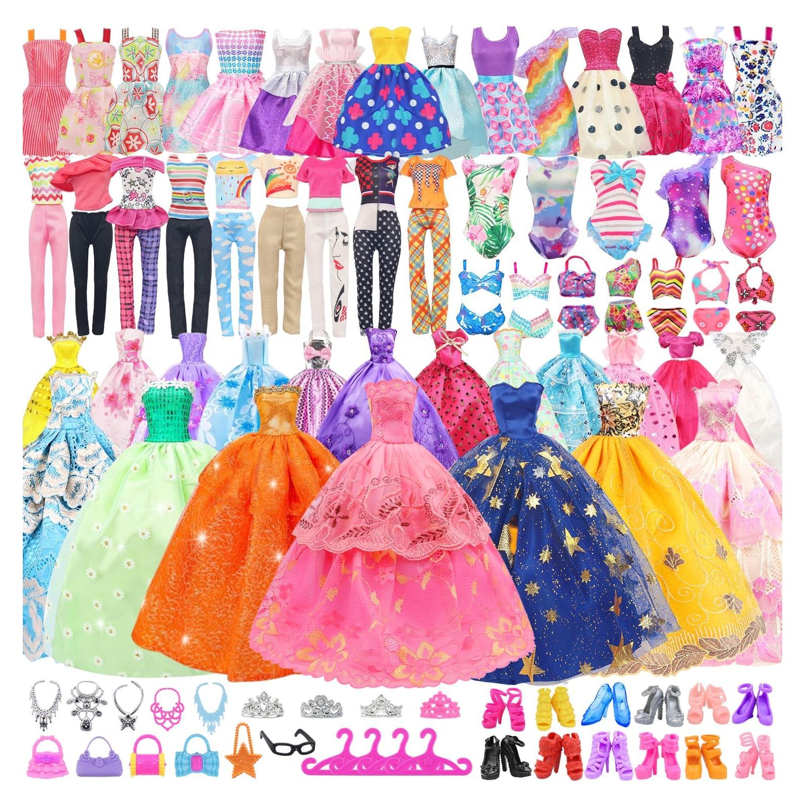 Conjunto de Ropa de Muñeca ZITA ELEMENT 101 Piezas