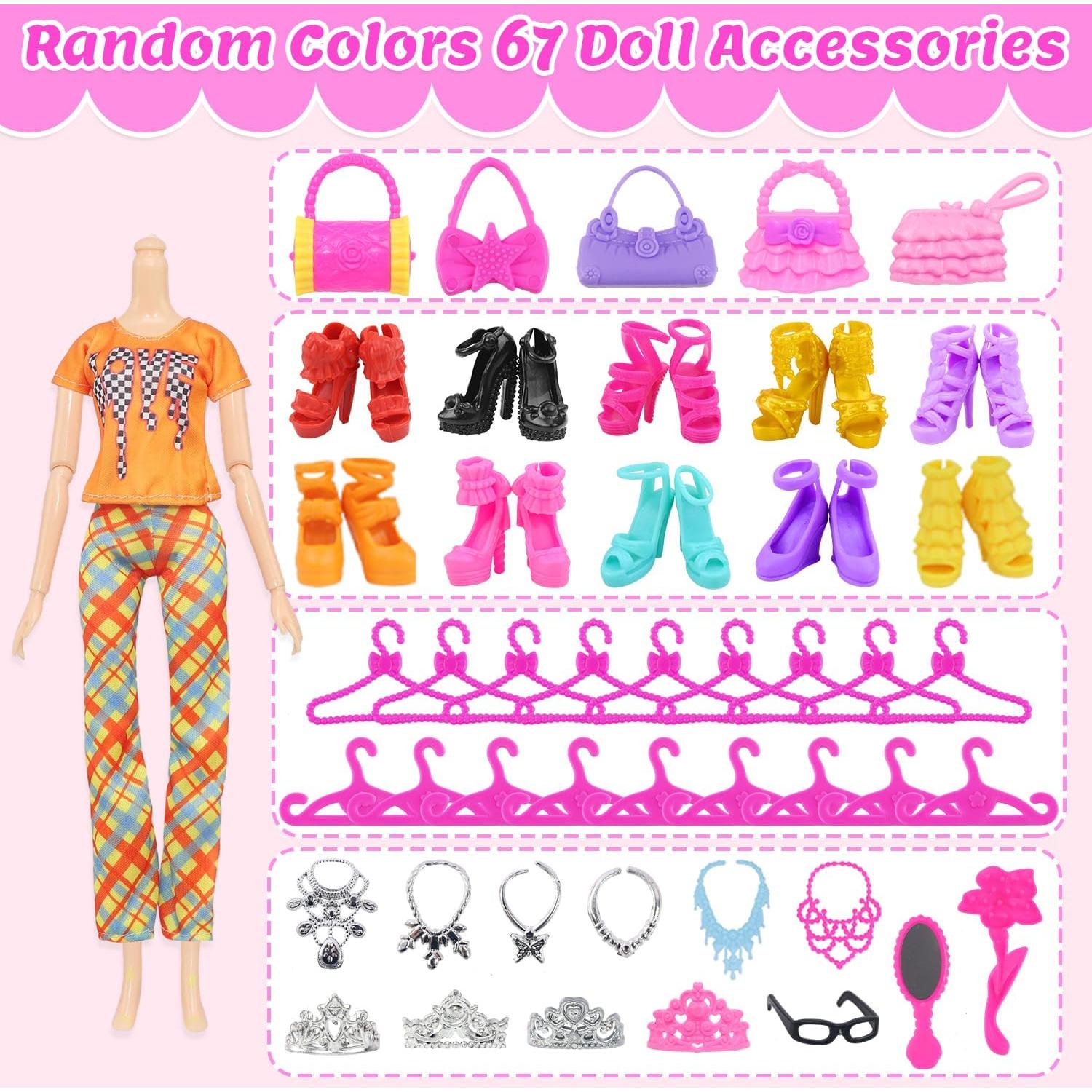 Conjunto de Ropa de Muñeca ZITA ELEMENT 101 Piezas