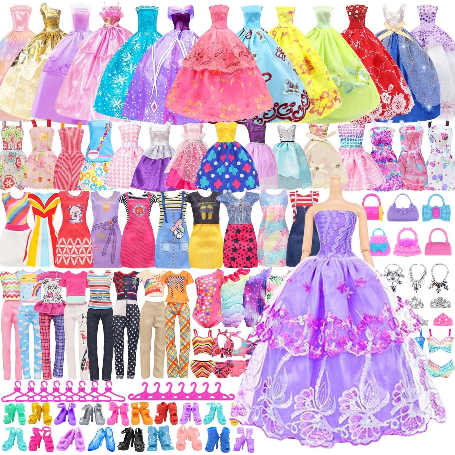 Conjunto de Ropa de Muñeca ZITA ELEMENT 101 Piezas