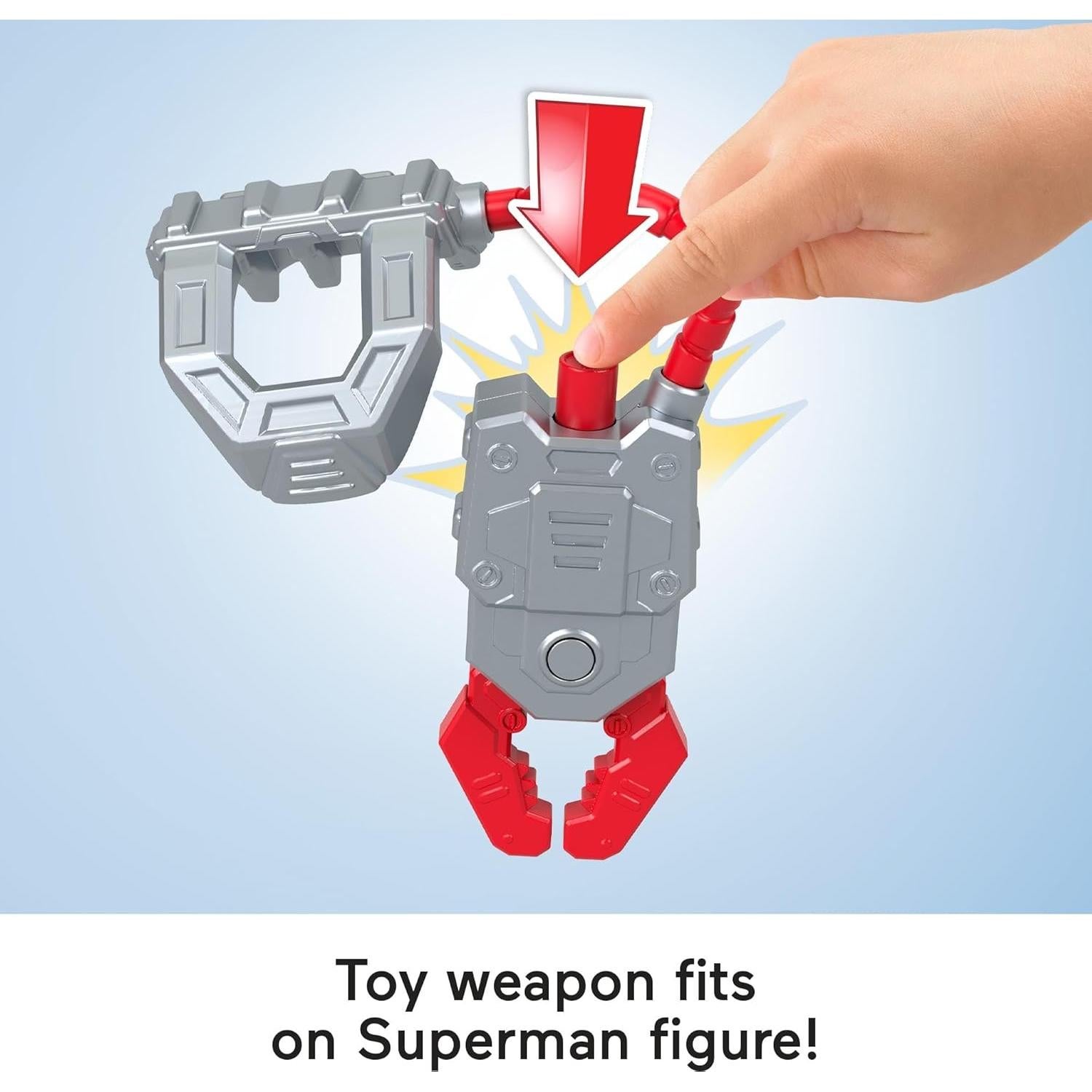 Figuras de Acción Fisher-Price Imaginext Superman y Krypto 7.62 cm