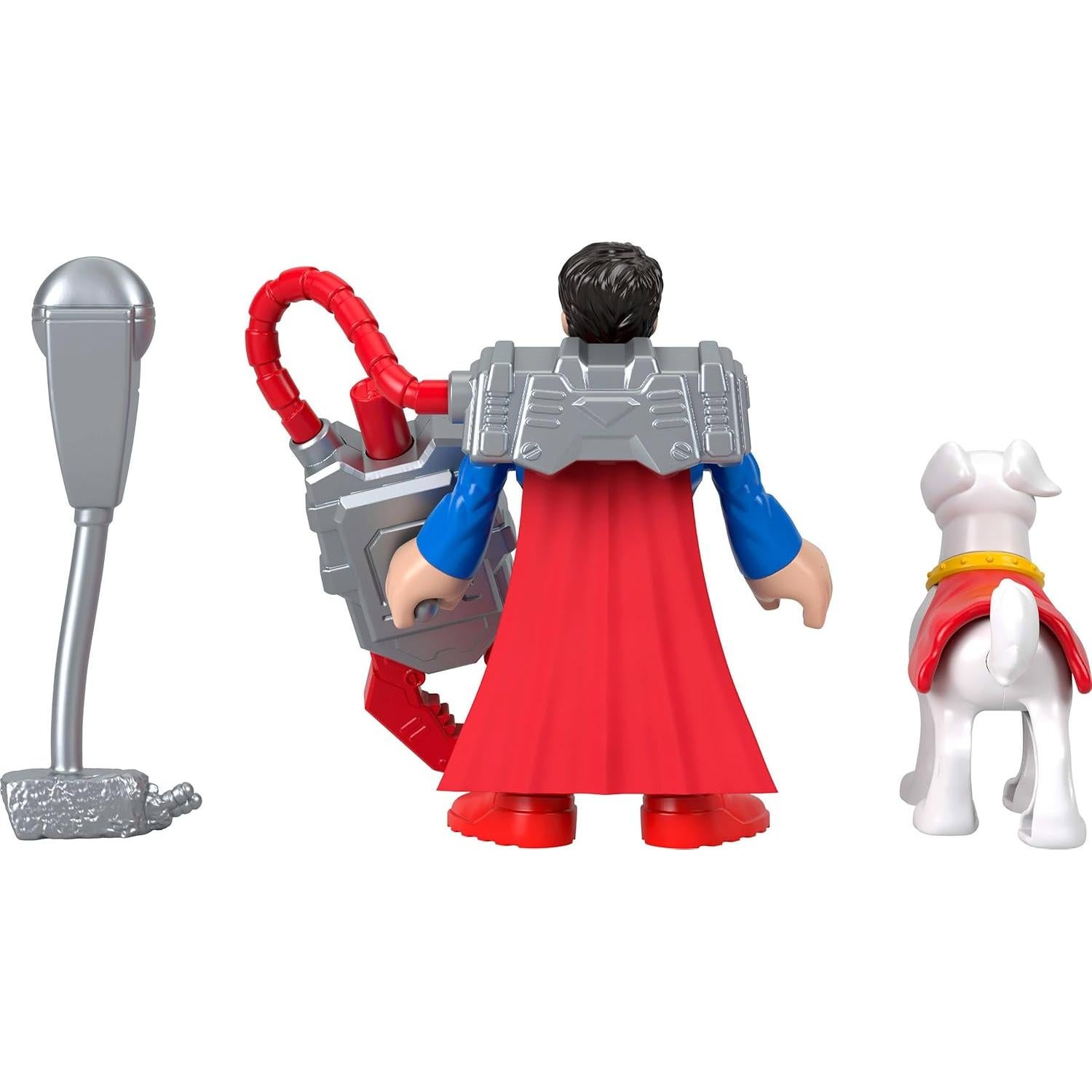 Figuras de Acción Fisher-Price Imaginext Superman y Krypto 7.62 cm