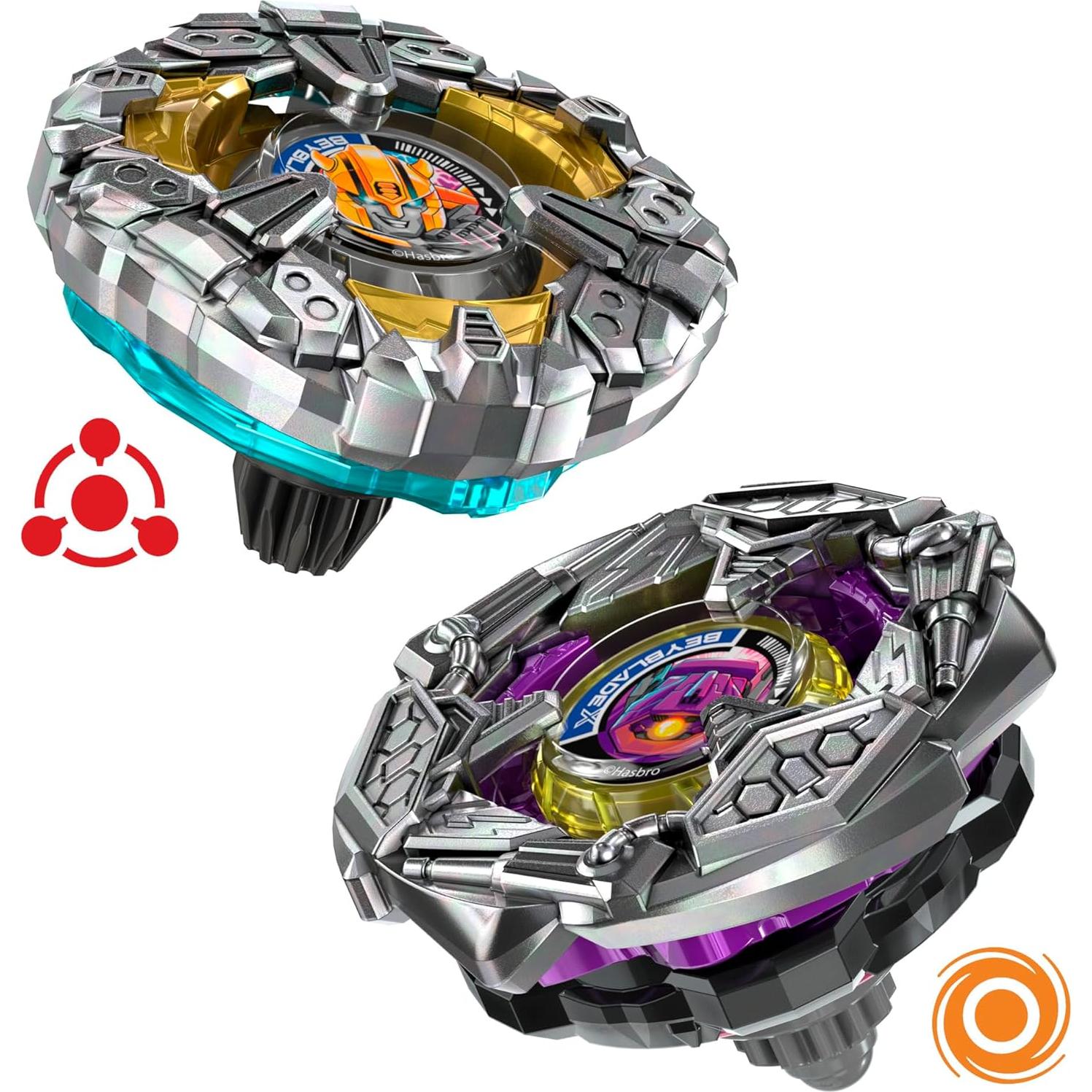 Beyblade X Transformers Bumblebee vs Shockwave - 2 Tops y Lanzadores