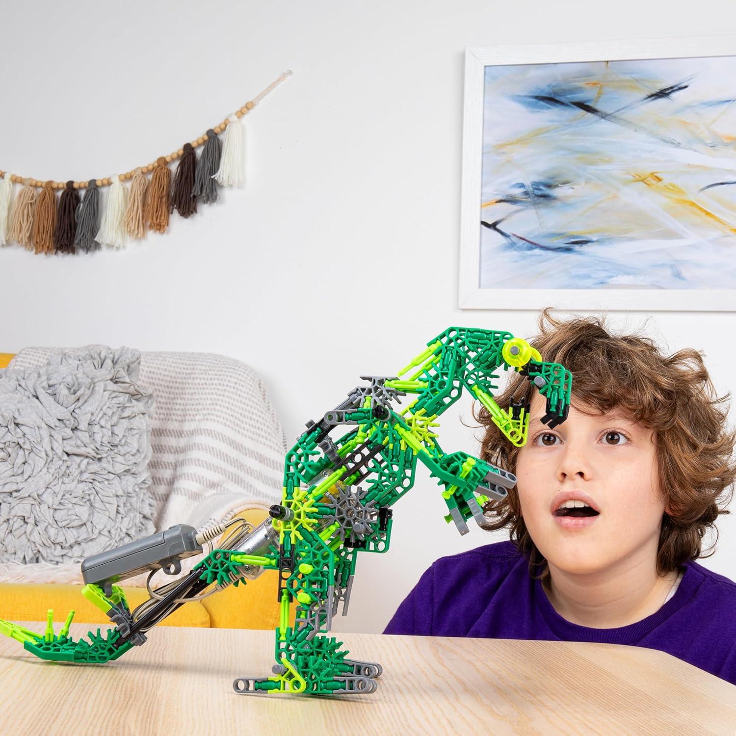 Set de Construcción K'NEX Dinos Dinámicos 6-en-1 - 225 Piezas