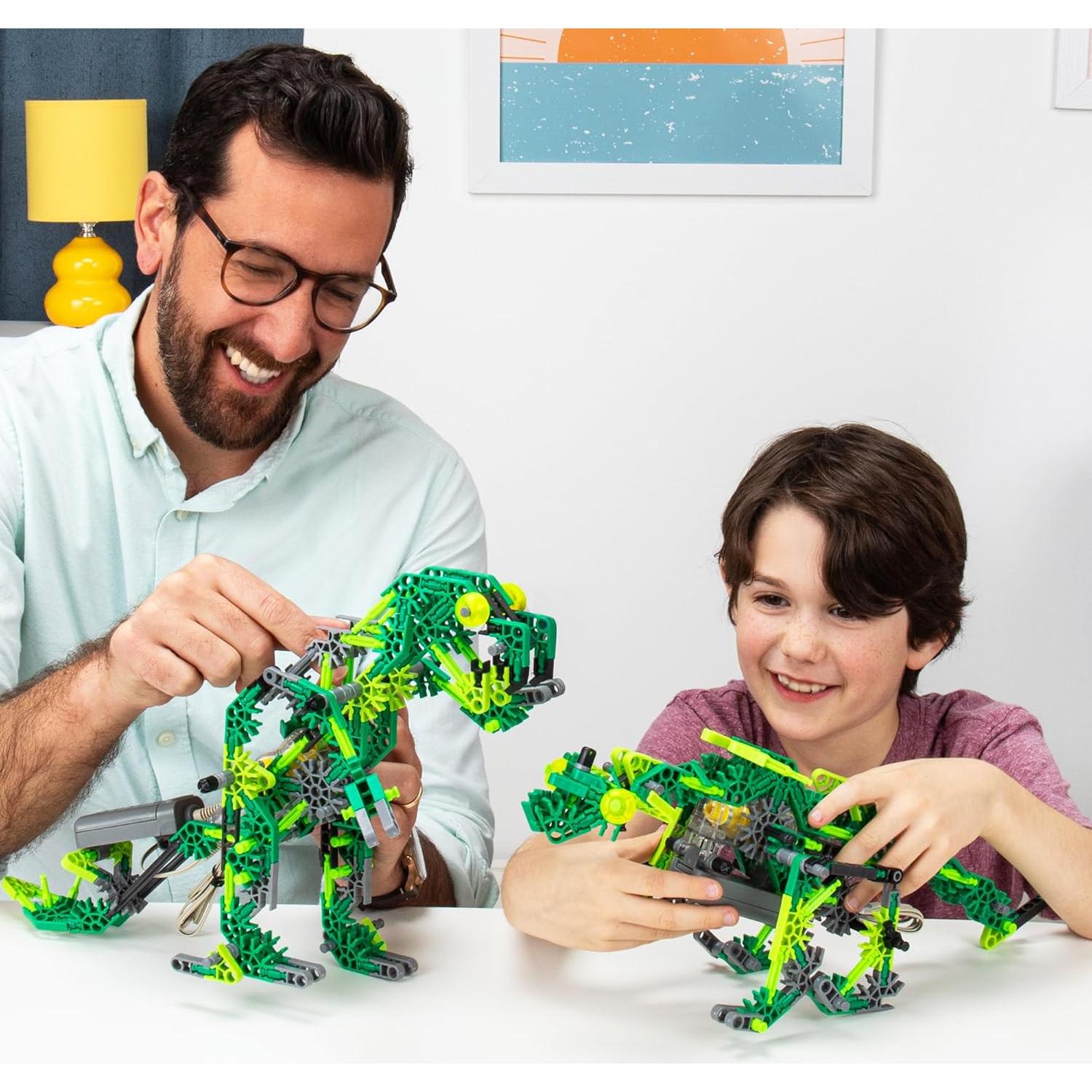 Set de Construcción K'NEX Dinos Dinámicos 6-en-1 - 225 Piezas