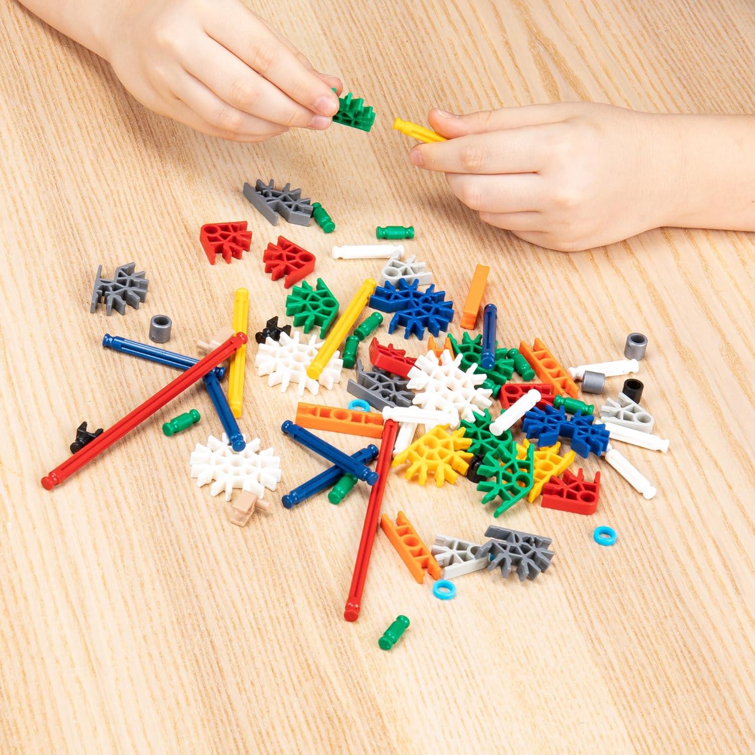 Set de Construcción K'NEX Dinos Dinámicos 6-en-1 - 225 Piezas