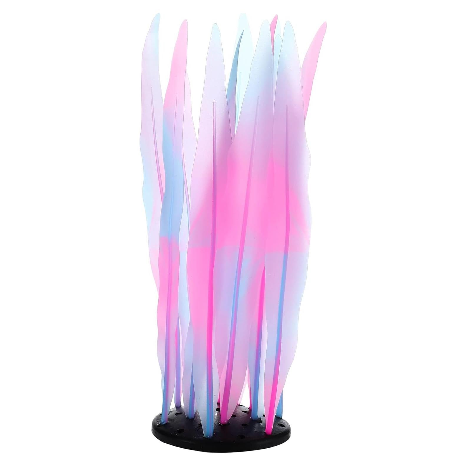 VOCOSTE Algas Artificiales Rosa para Acuarios 17.5 cm