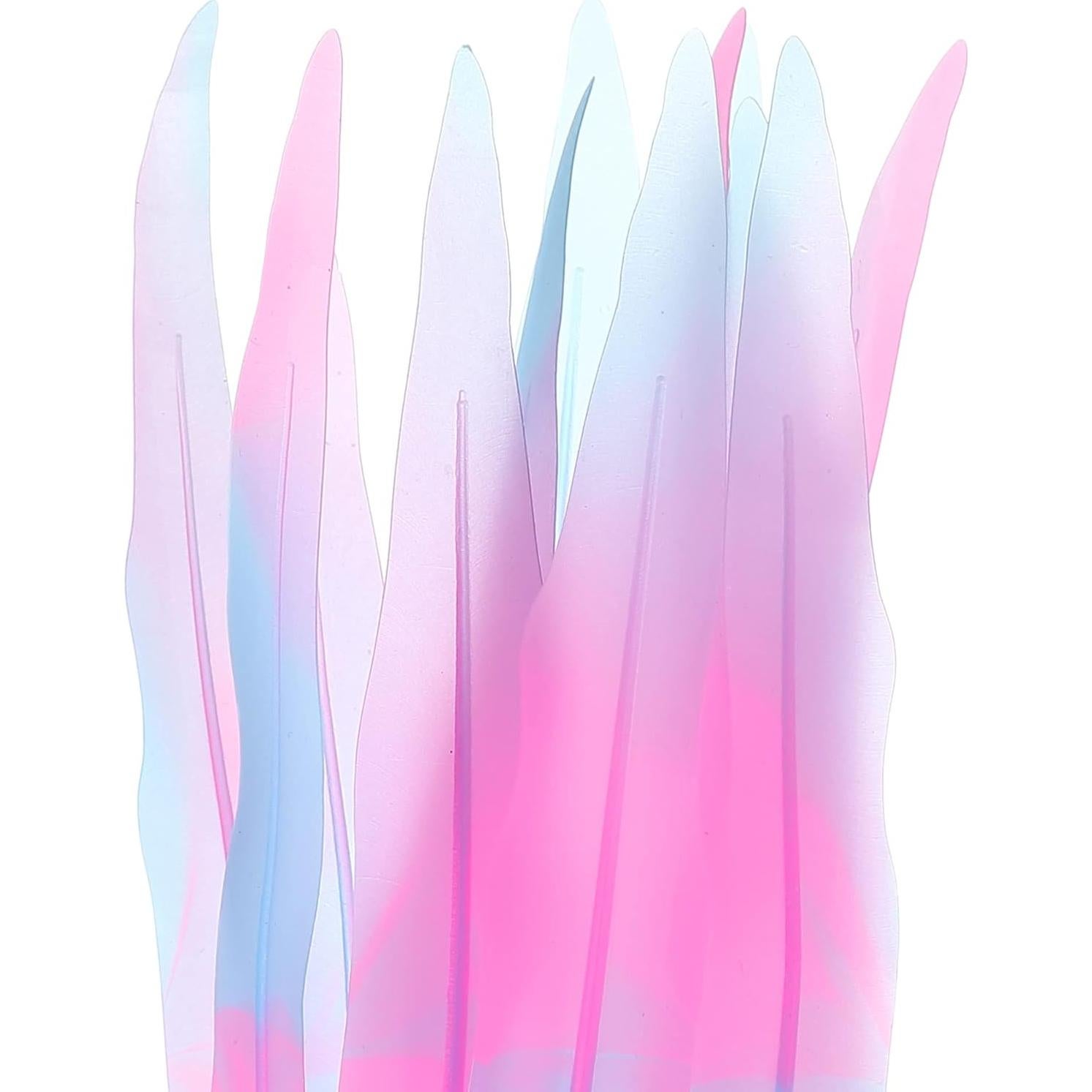 VOCOSTE Algas Artificiales Rosa para Acuarios 17.5 cm