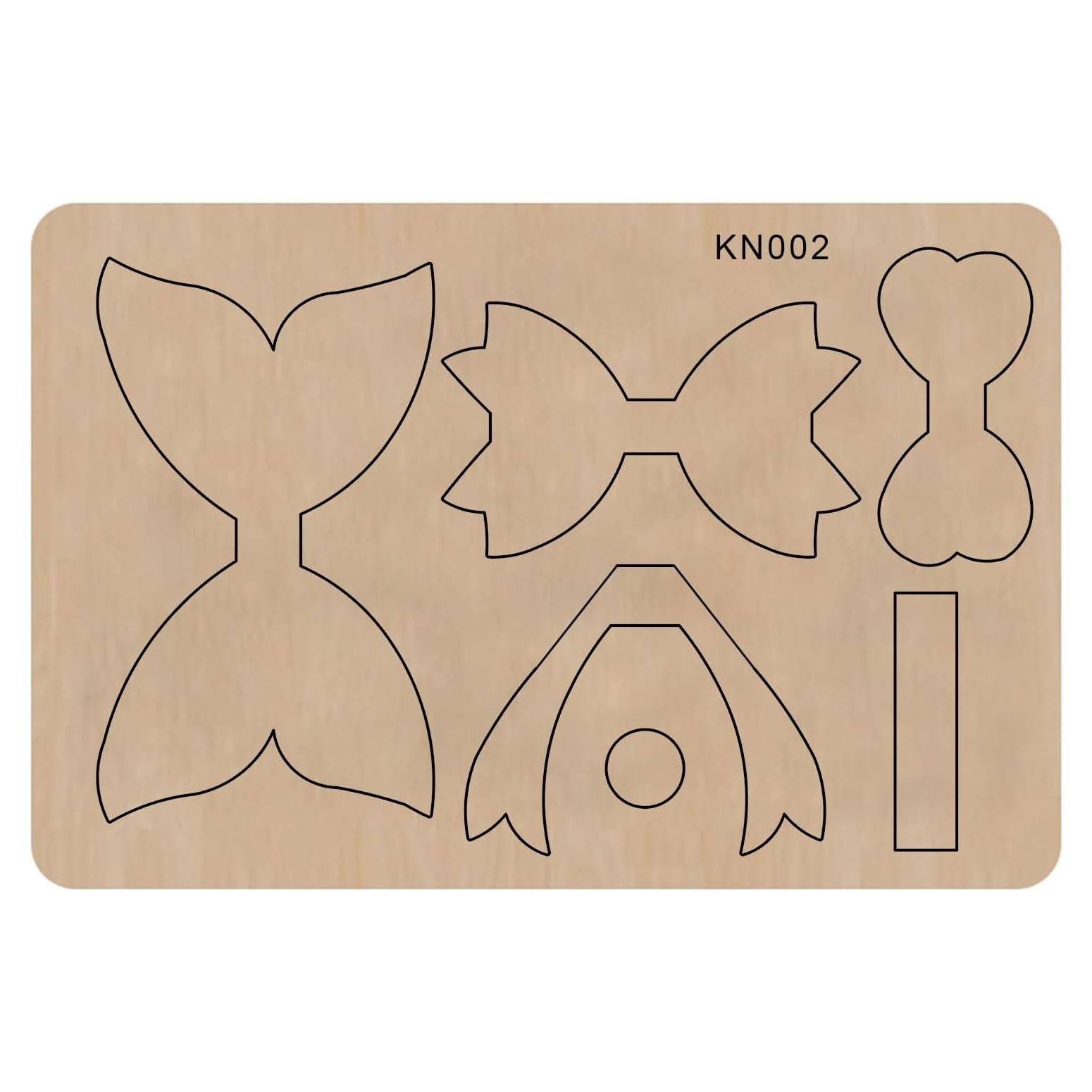 Troquel de Lazo Okjew - Compatible con Sizzi Big Shot - Madera