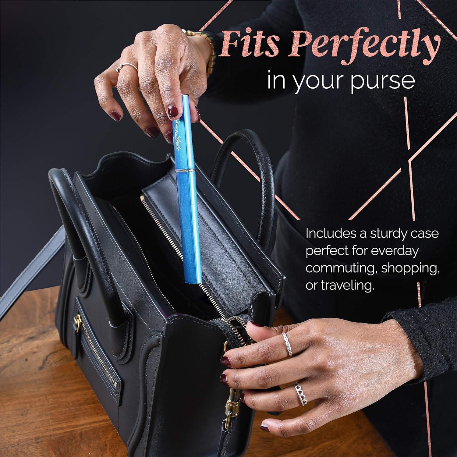 Lima de Uñas de Cristal ClassyLady - Cuidado Profesional Azul