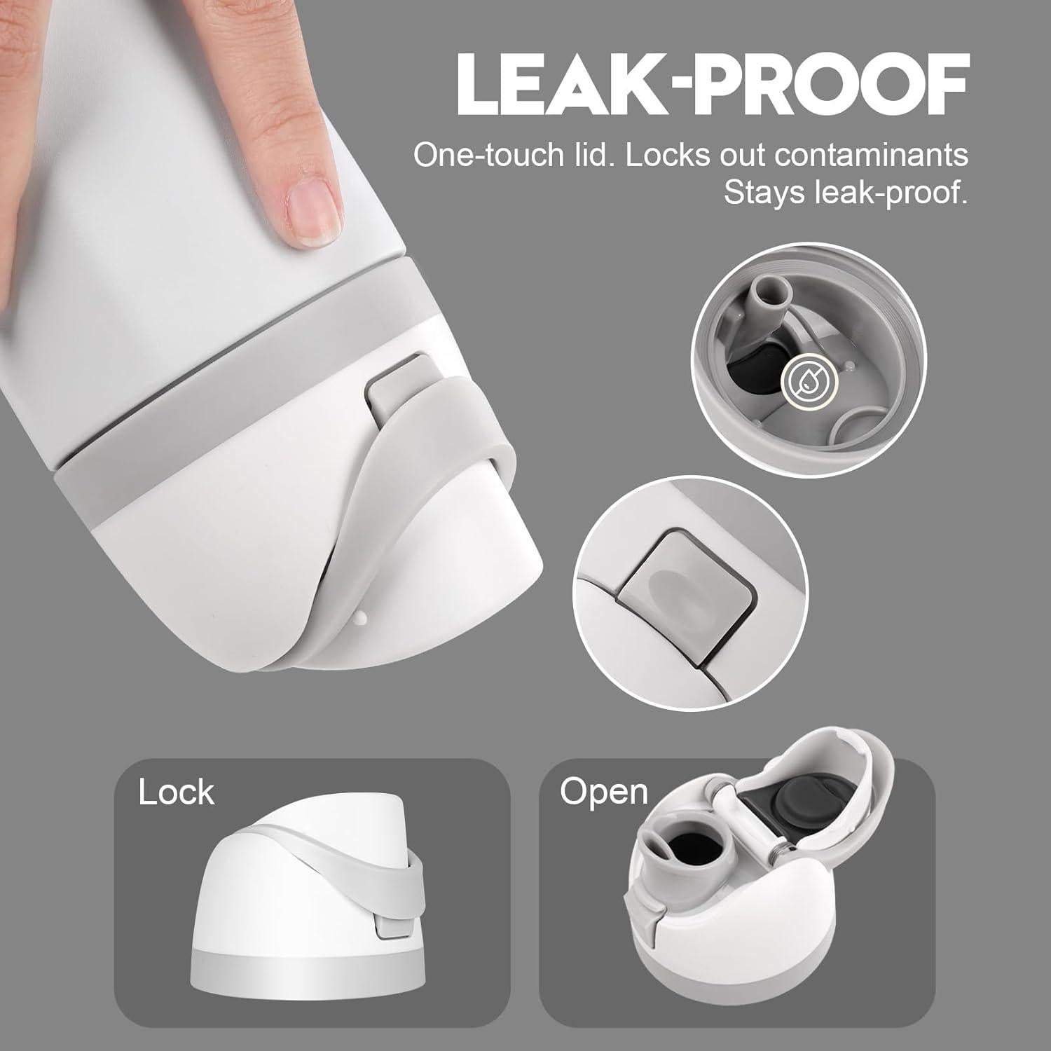 Tapa de Reemplazo Ruzkq para Owala FreeSip 16oz a 40oz