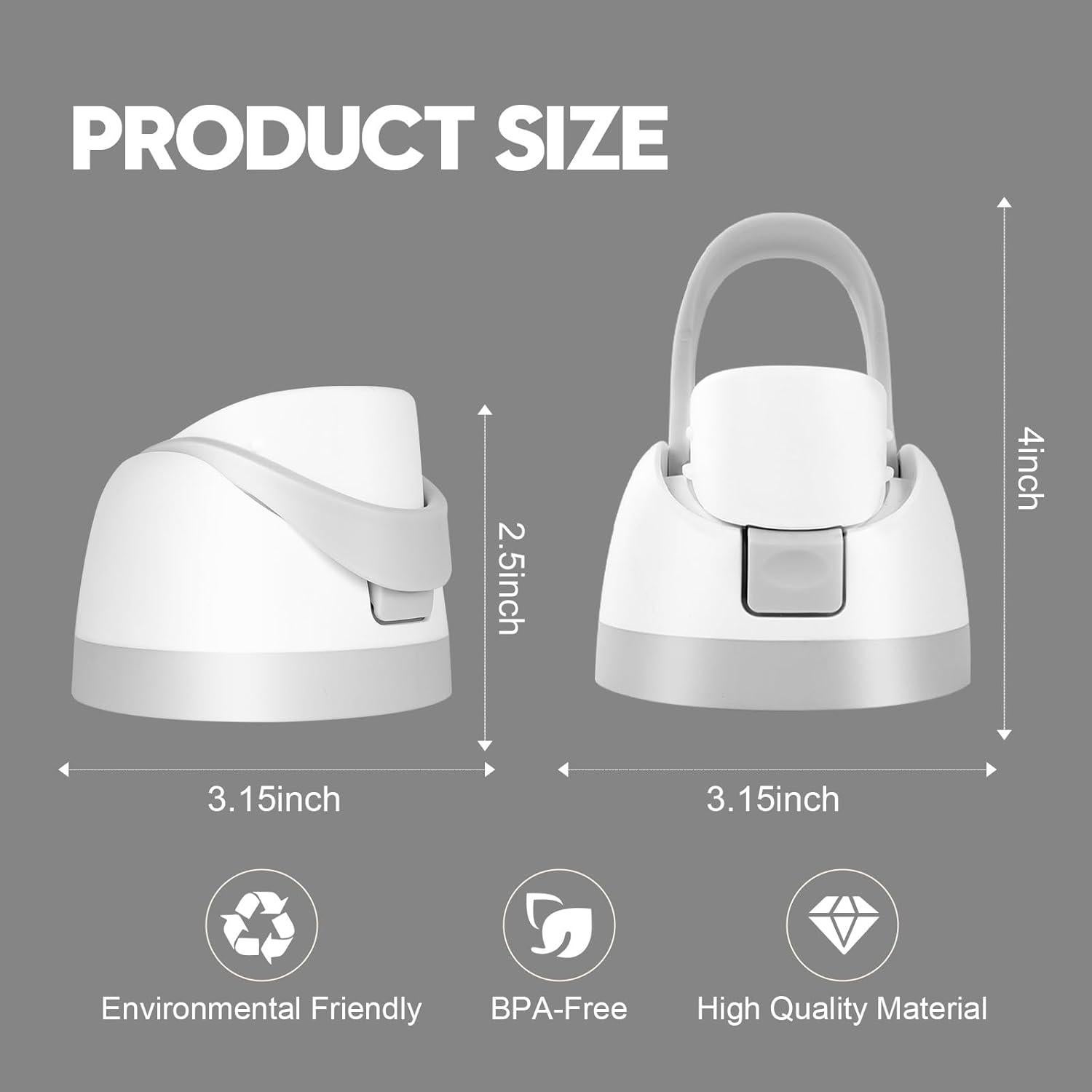 Tapa de Reemplazo Ruzkq para Owala FreeSip 16oz a 40oz