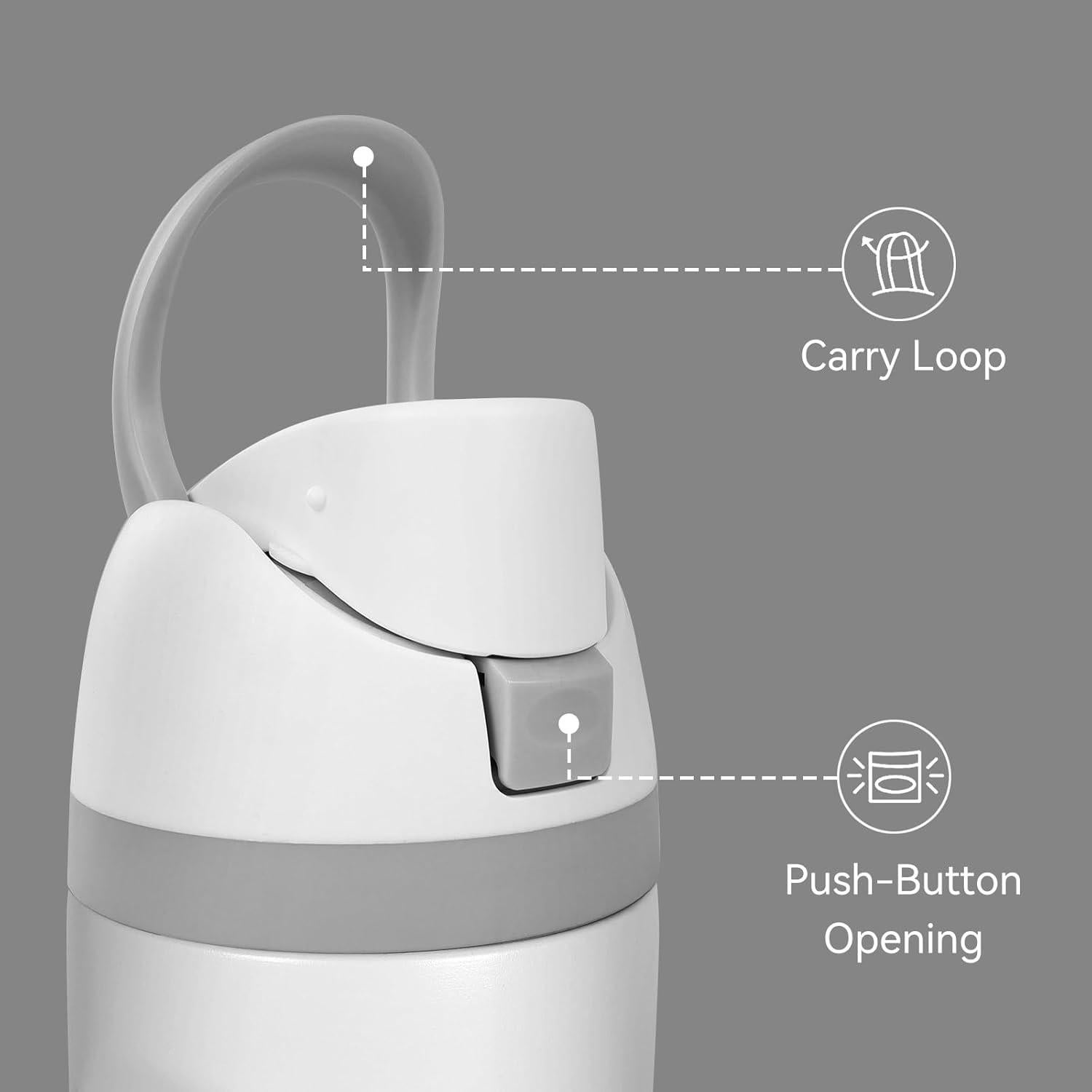 Tapa de Reemplazo Ruzkq para Owala FreeSip 16oz a 40oz