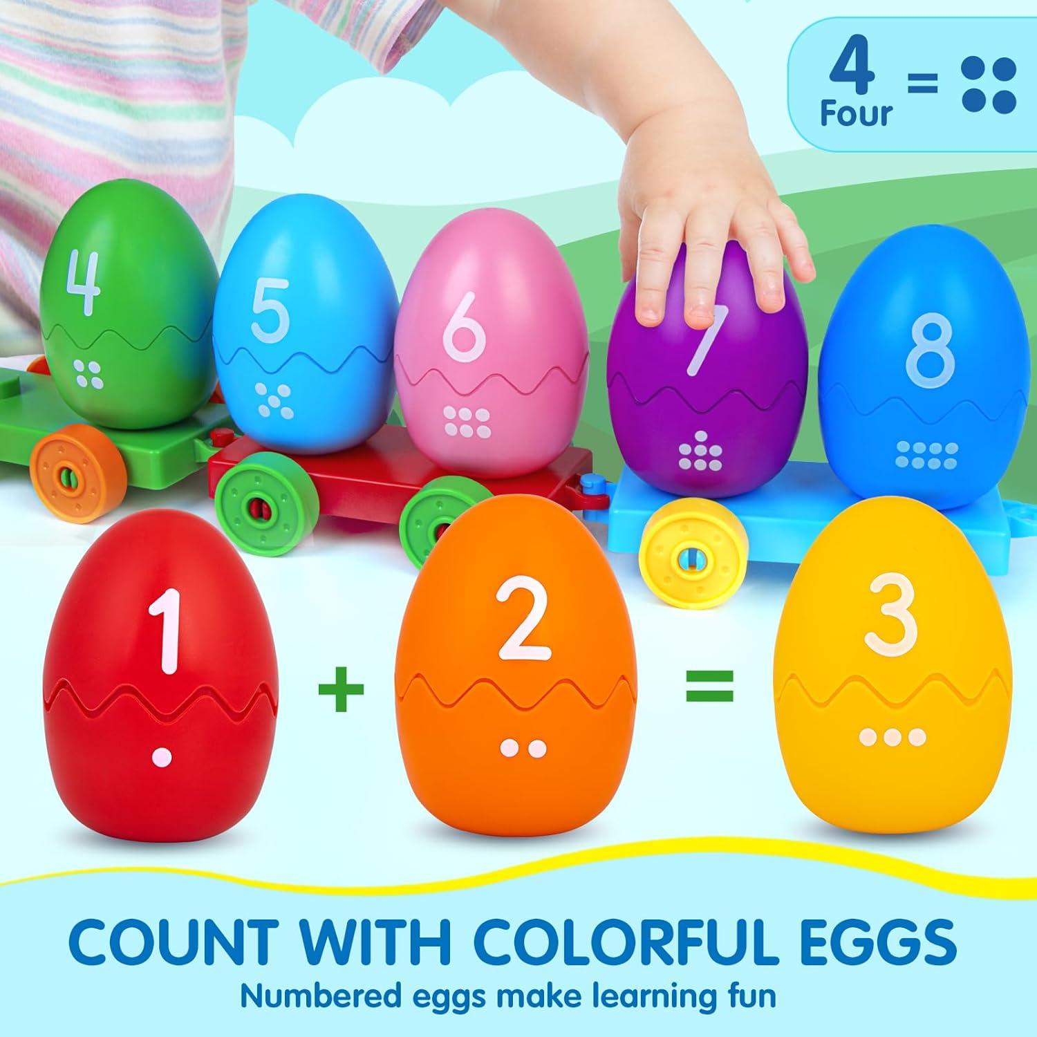 Juego de Tren de Granja Montessori ESPRAY con Animales 0.8kg