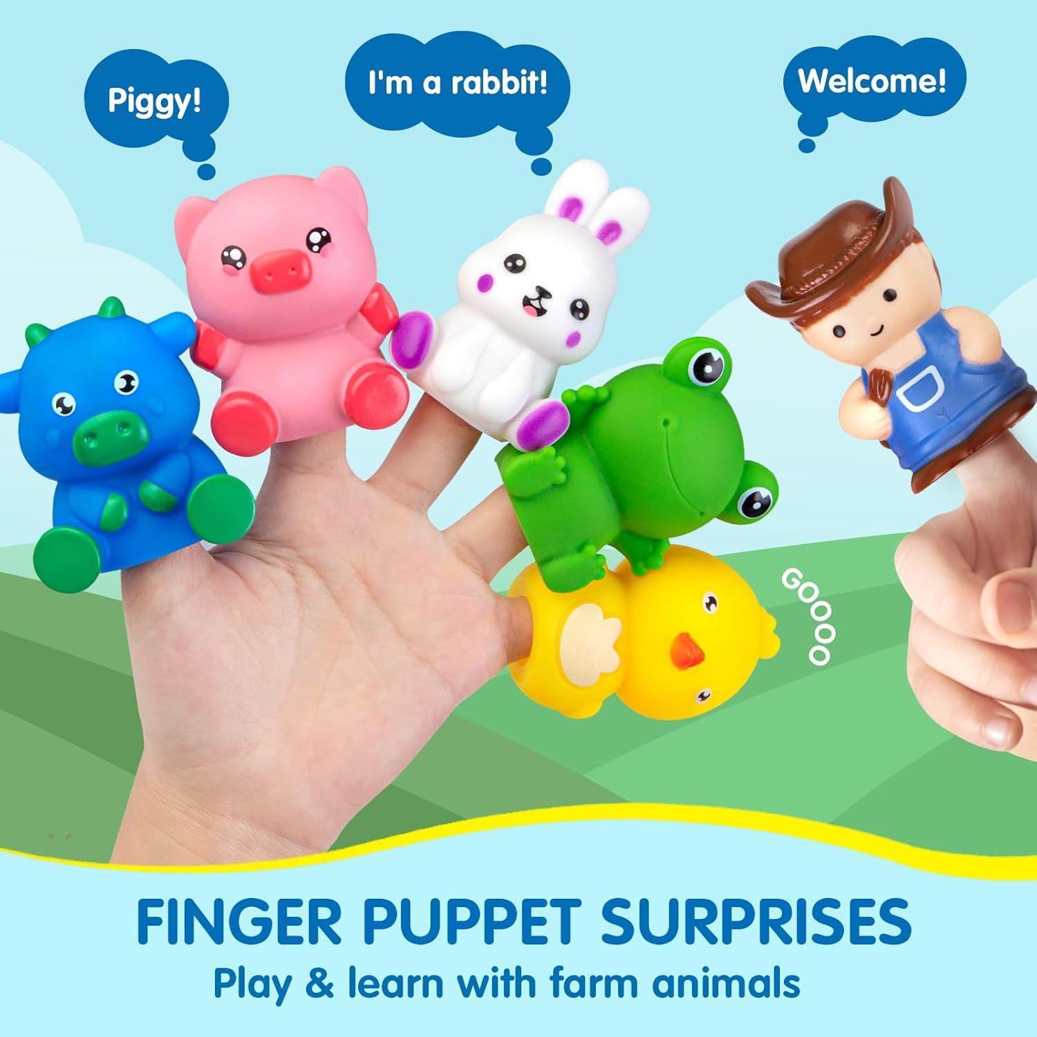 Juego de Tren de Granja Montessori ESPRAY con Animales 0.8kg