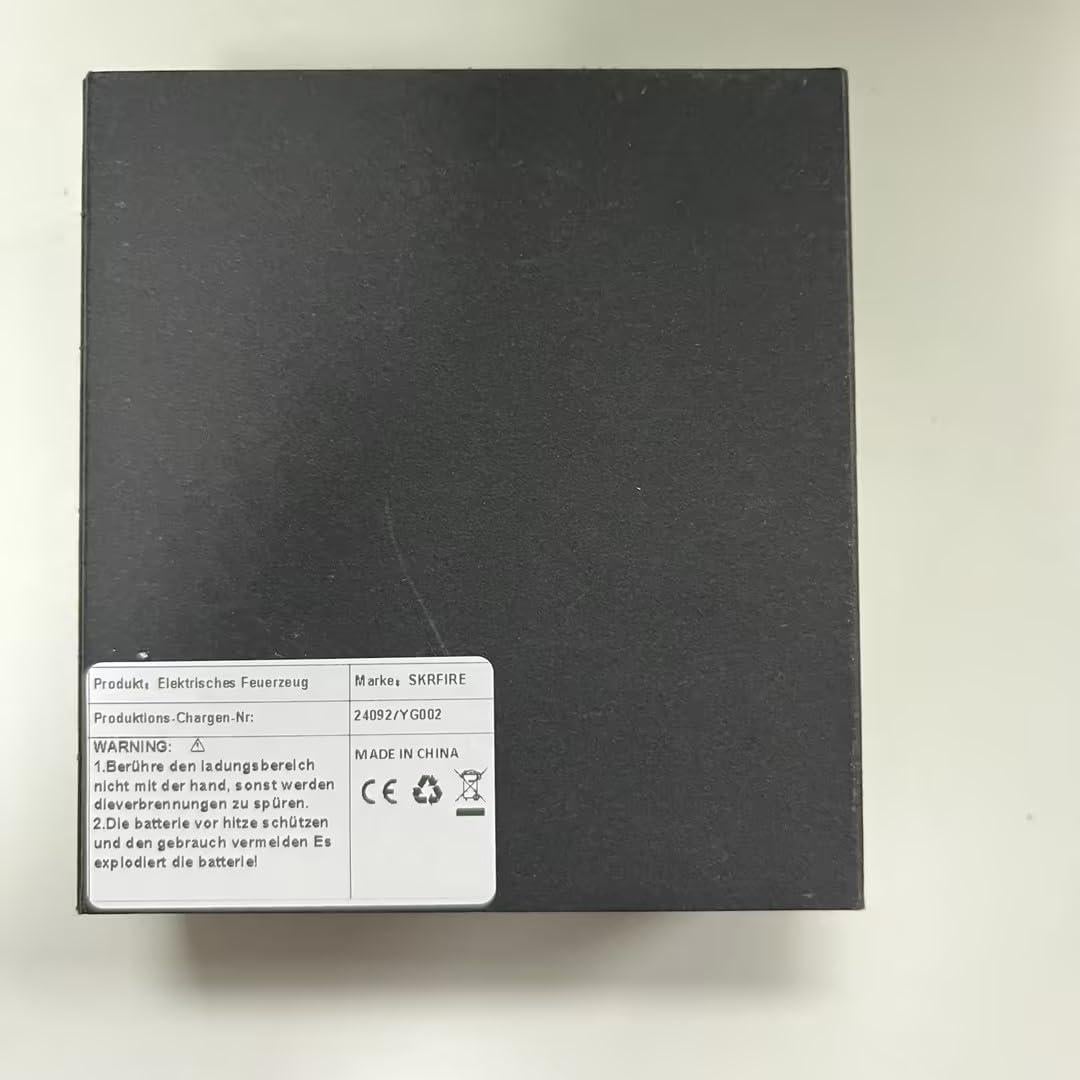 Encendedor Eléctrico Plasma SKRFIRE Negro Multifuncional