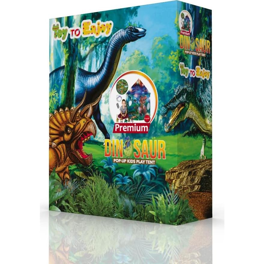 Tienda de Juego Pop Up Dinosaurios Toy To Enjoy 81x81cm