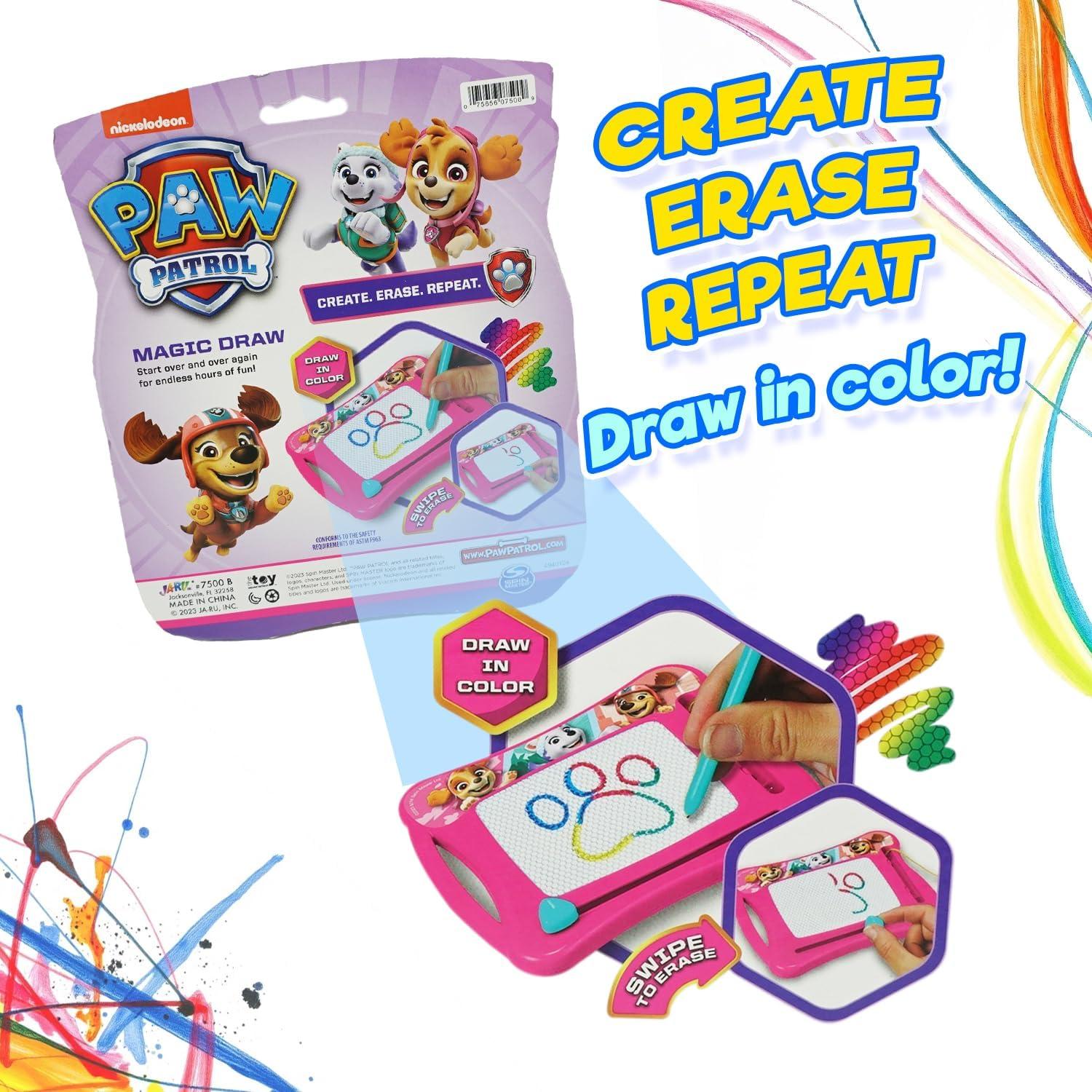 Tablero de Dibujo Magnético JA-RU Paw Pat Skye 19x23cm