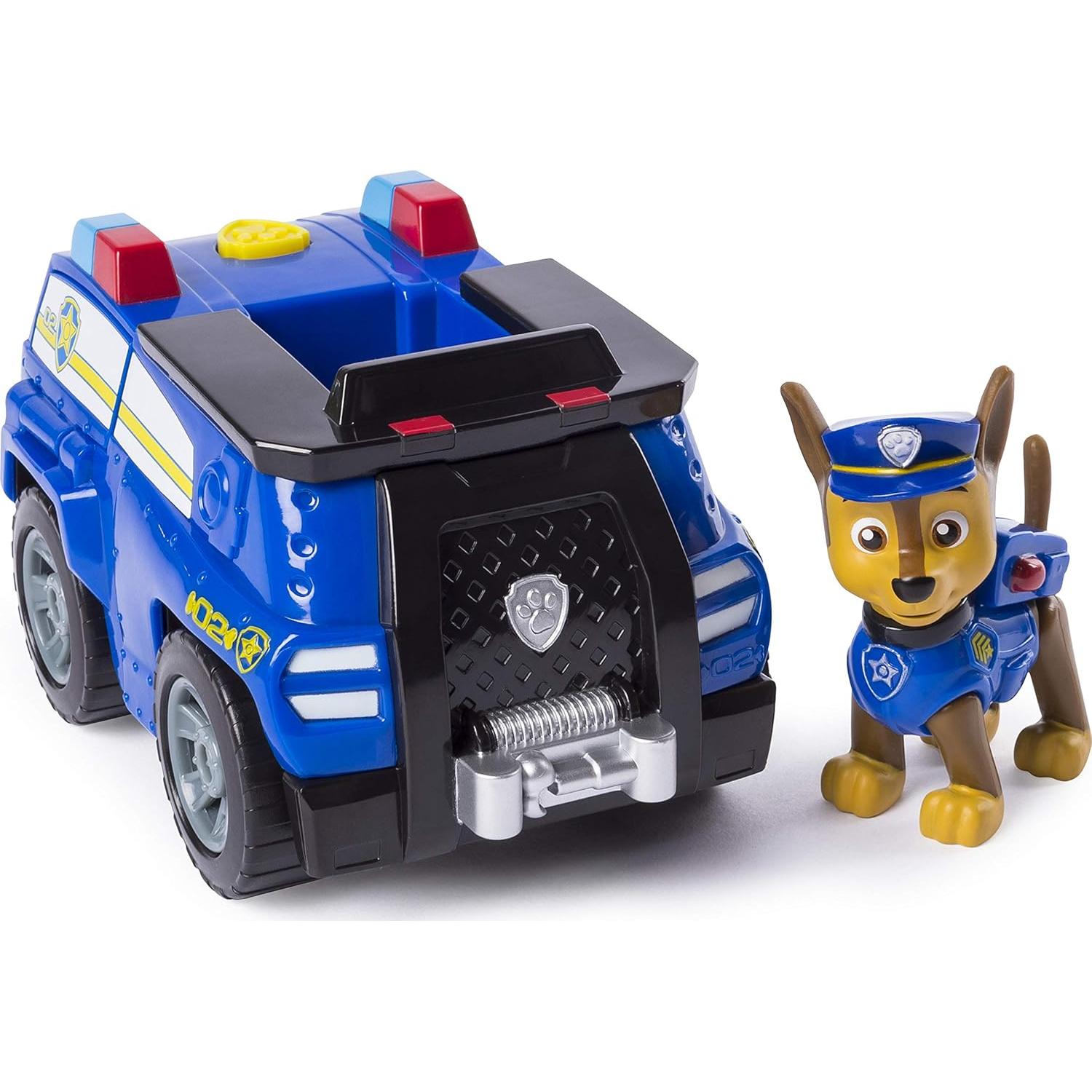 Cruiser Policial Transformador Chase Paw Patrol con Megáfono