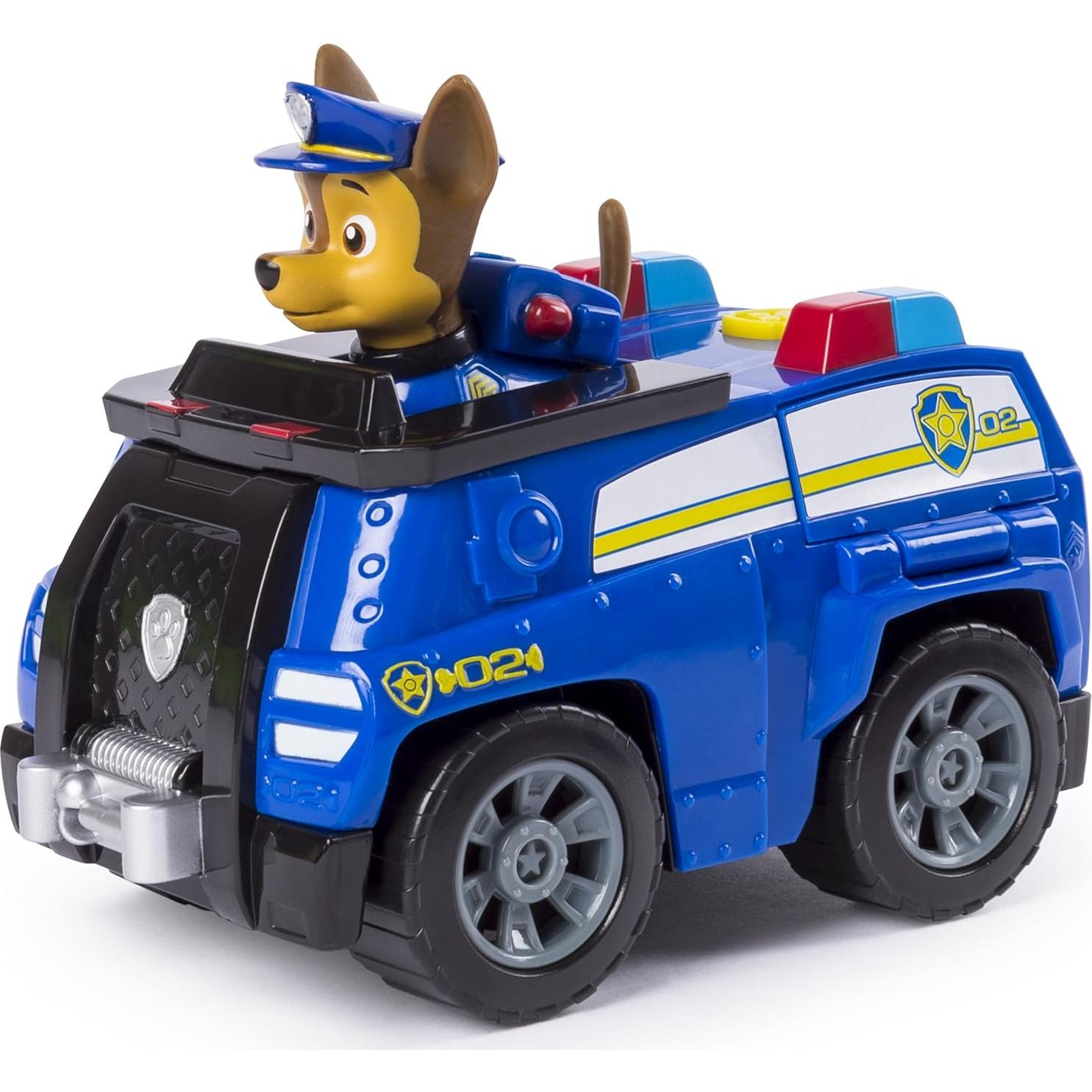 Cruiser Policial Transformador Chase Paw Patrol con Megáfono