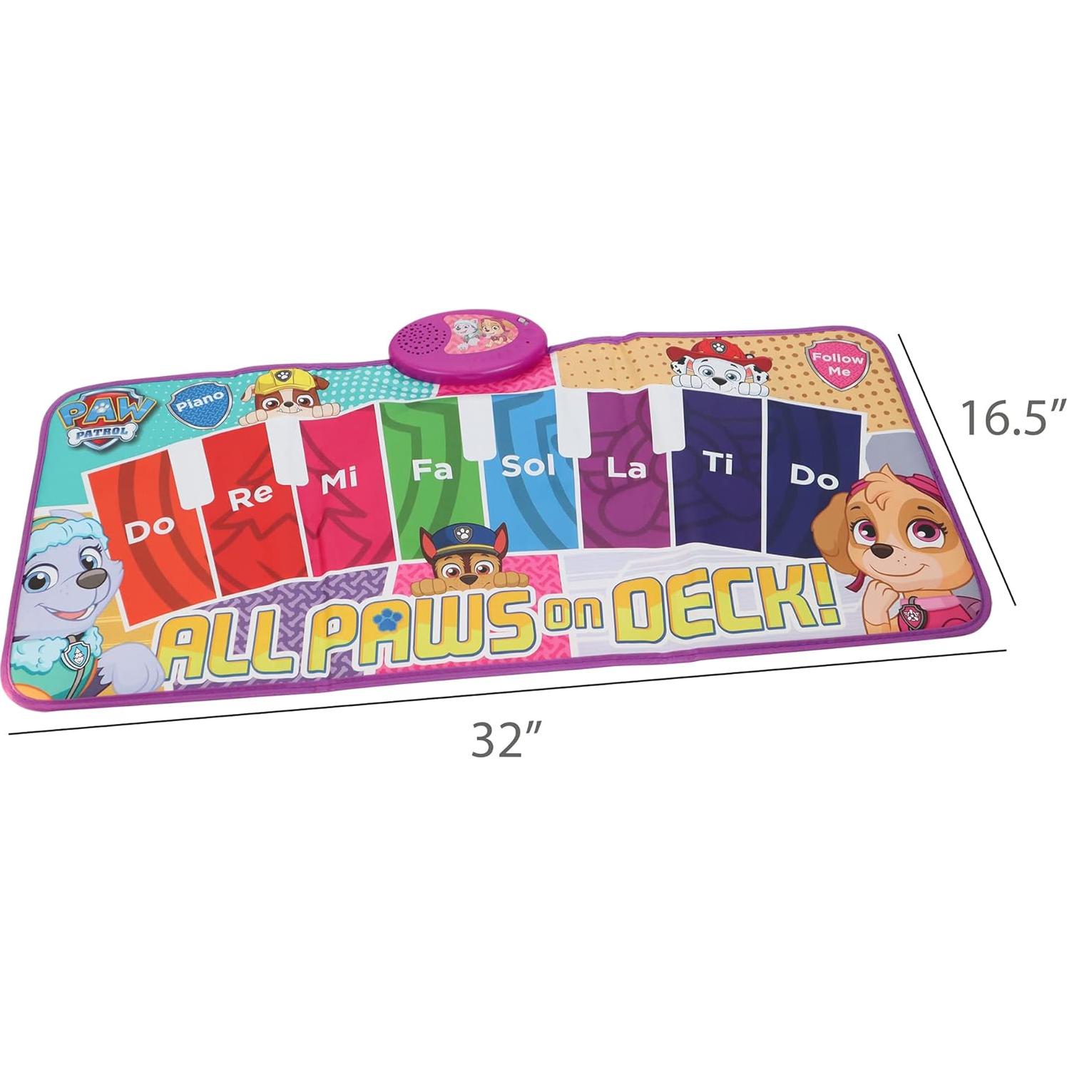 Alfombra Musical Electrónica Paw Patrol Sakar TOY-15371 19x22 cm