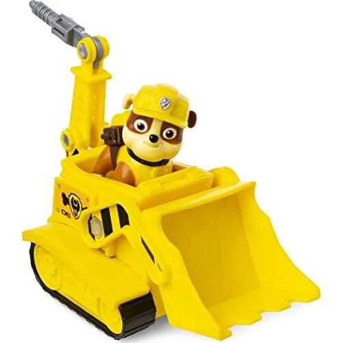 Bulldozer de Construcción Rubble PAW Patrol con Figura 20.3cm