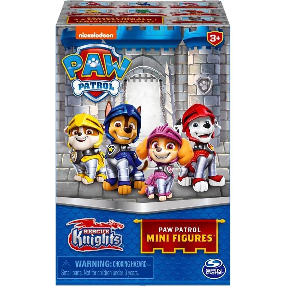 Figuras Mini Paw Patrol Spin Master Caballeros de Rescate 5 cm