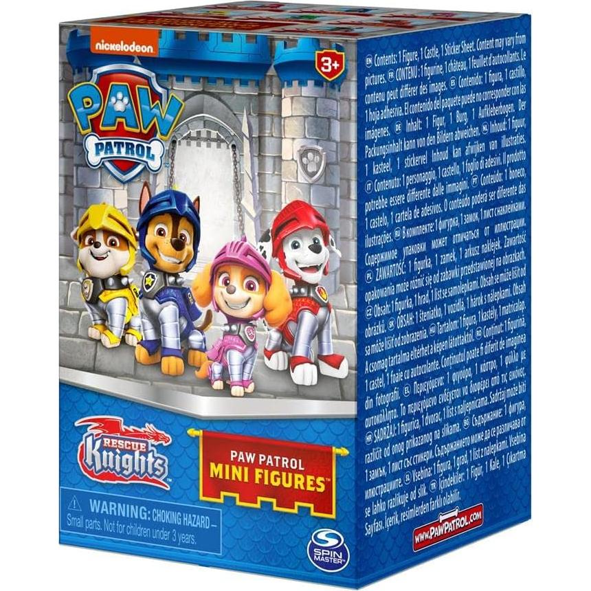 Figuras Mini Paw Patrol Spin Master Caballeros de Rescate 5 cm