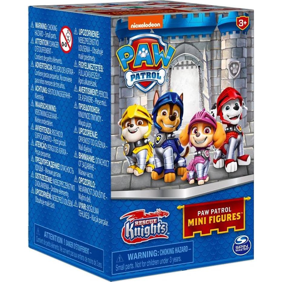 Figuras Mini Paw Patrol Spin Master Caballeros de Rescate 5 cm