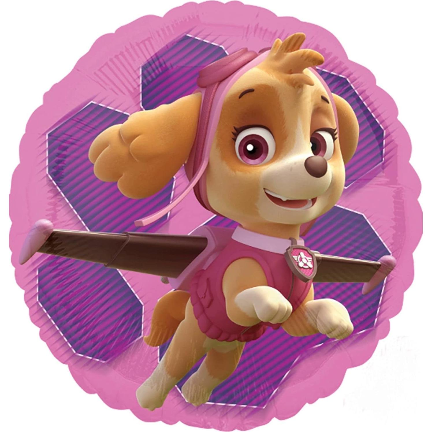 Ramo de Globos Anagram Skye y Everest 4to Cumpleaños 5ct