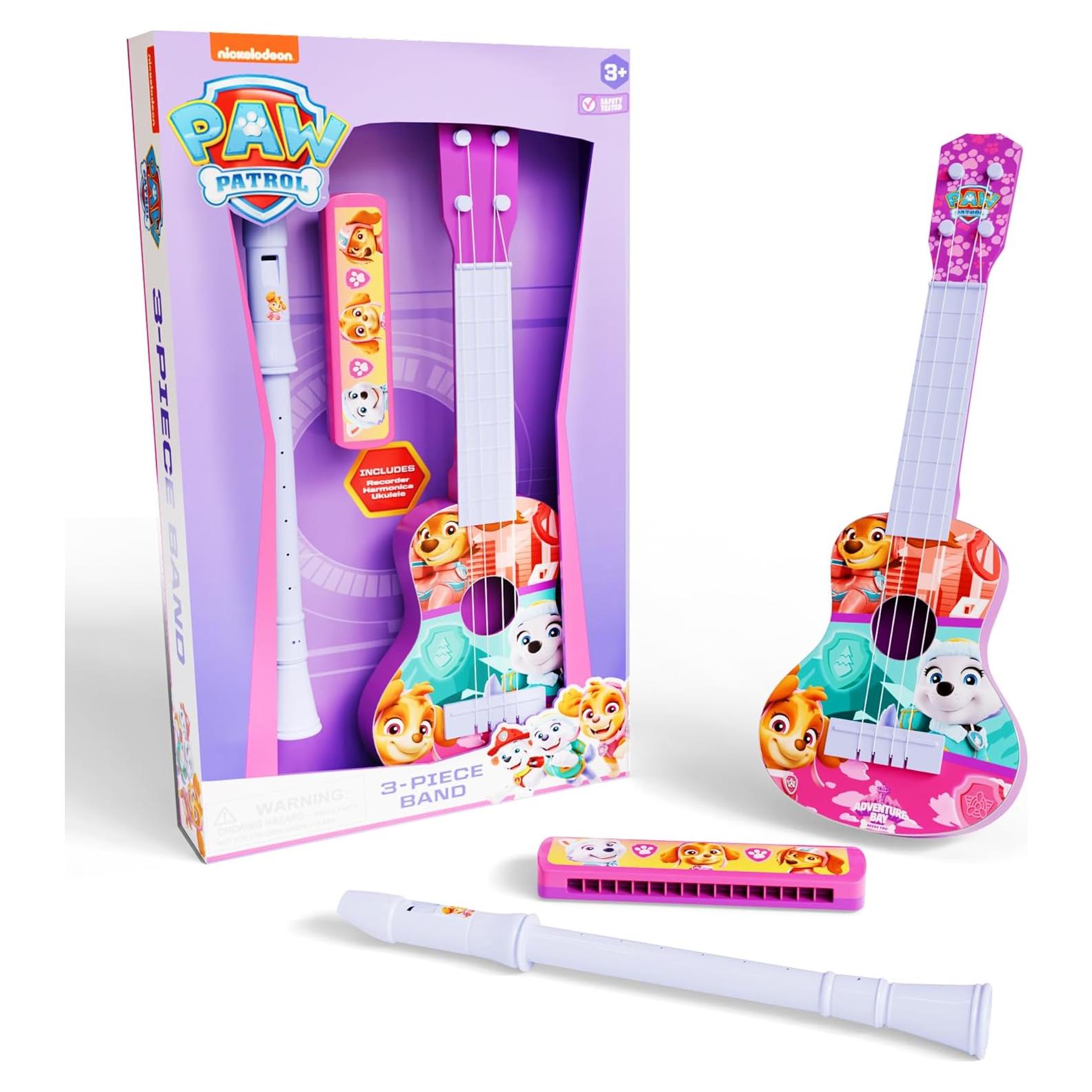 Set Musical Patrulla Canina Lollipop - Armónica, Ukulele y Flauta
