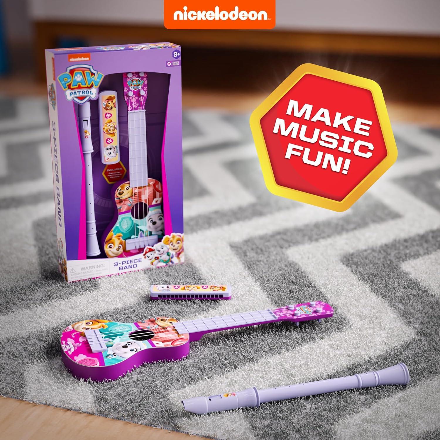 Set Musical Patrulla Canina Lollipop - Armónica, Ukulele y Flauta